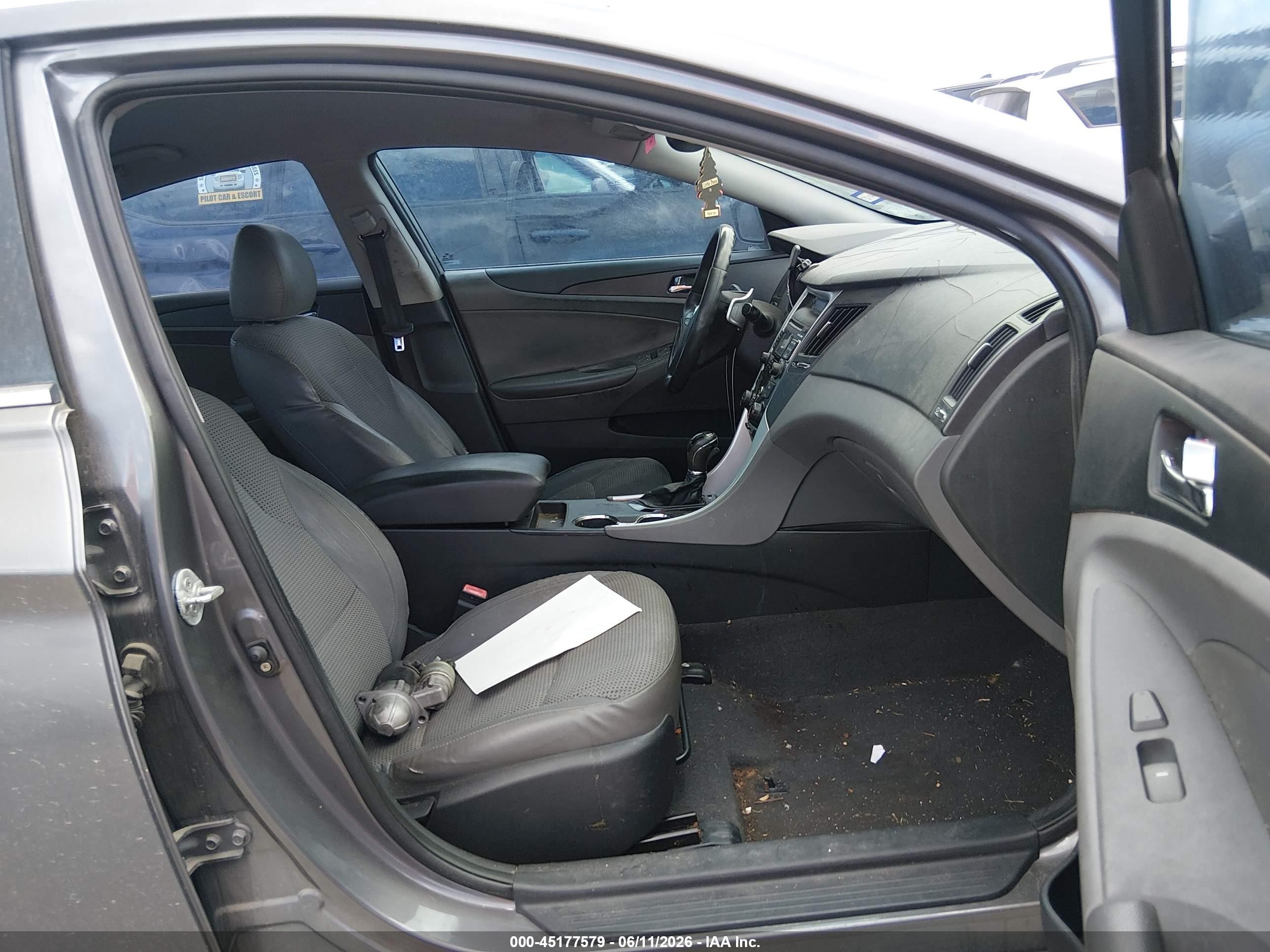 2011 Hyundai Sonata Se Gray vin: 5NPEC4AC0BH286709