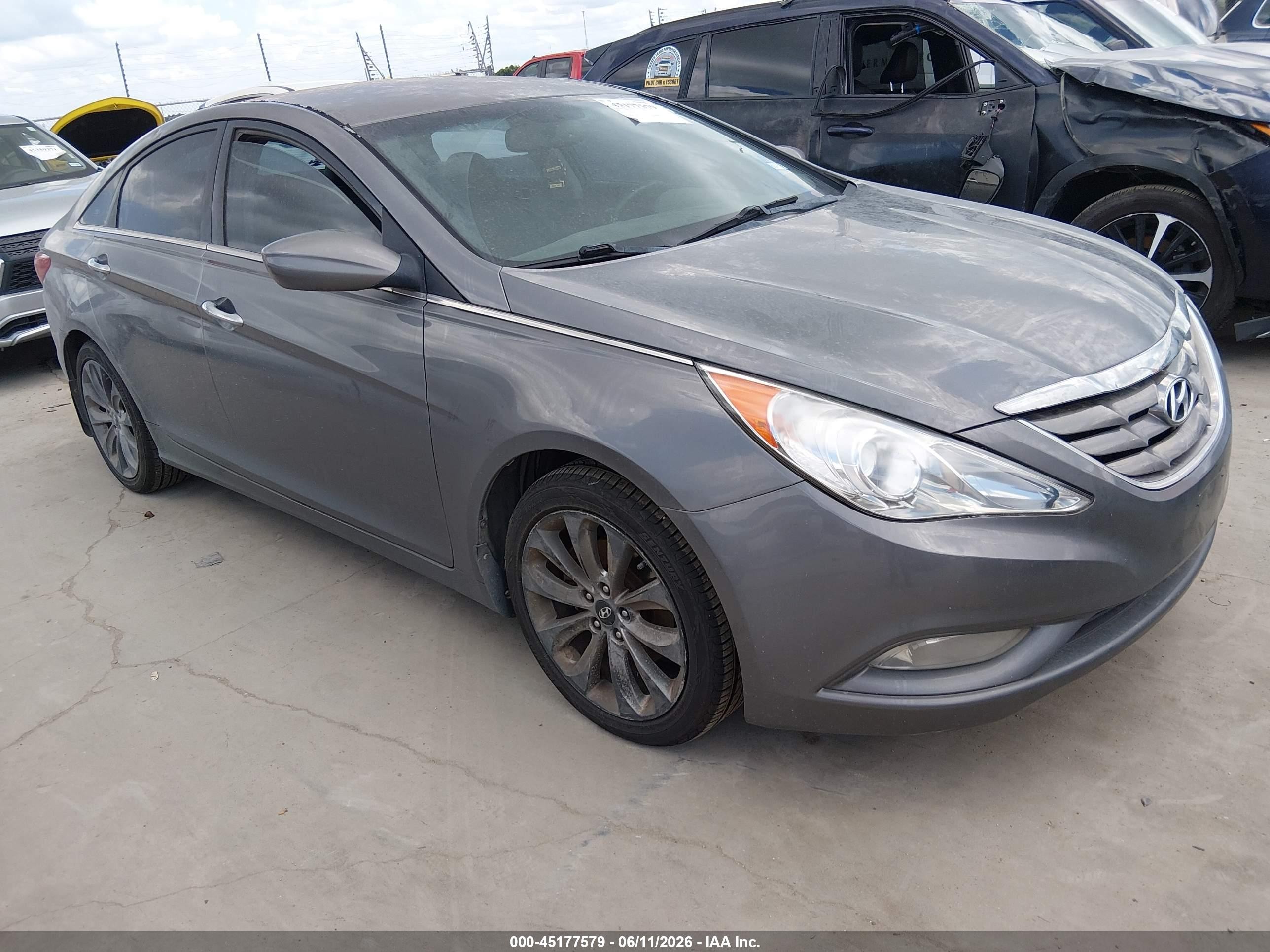 2011 Hyundai Sonata Se Gray vin: 5NPEC4AC0BH286709