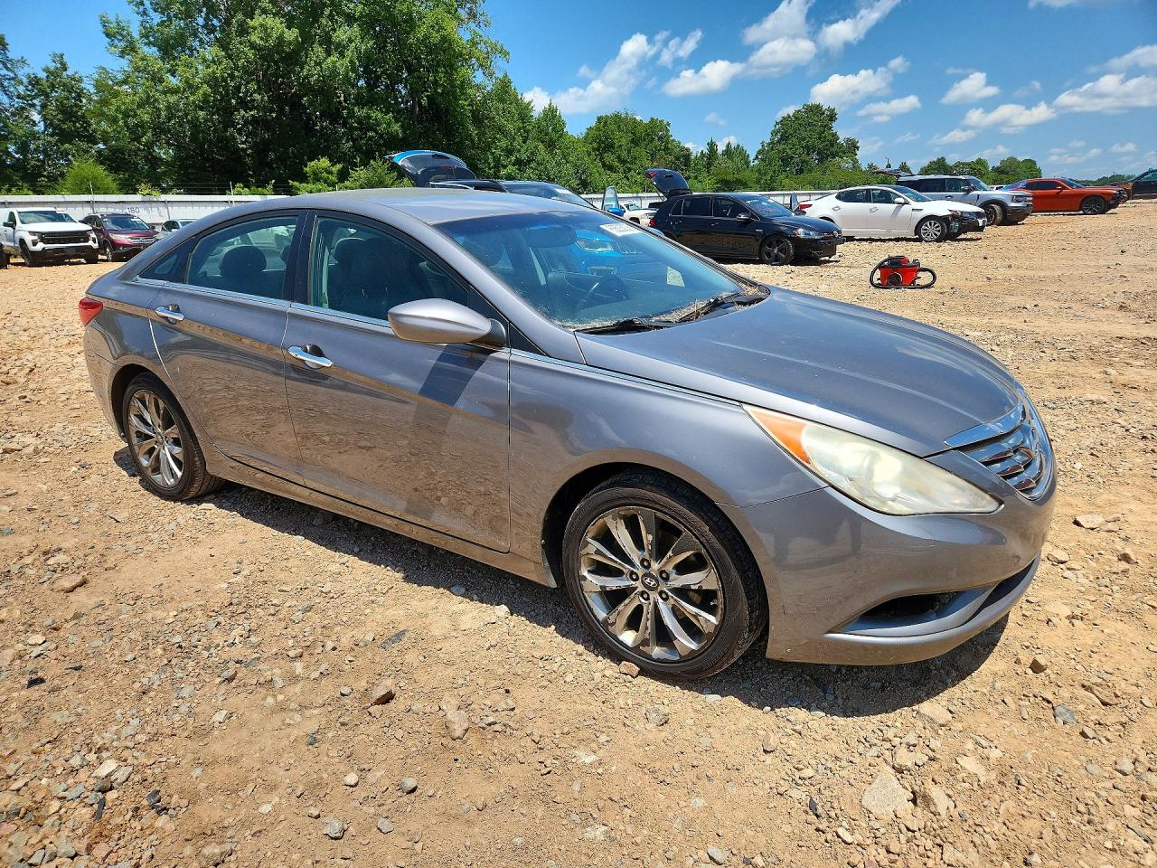 2011 Hyundai Sonata Se Gray vin: 5NPEC4AC0BH289710