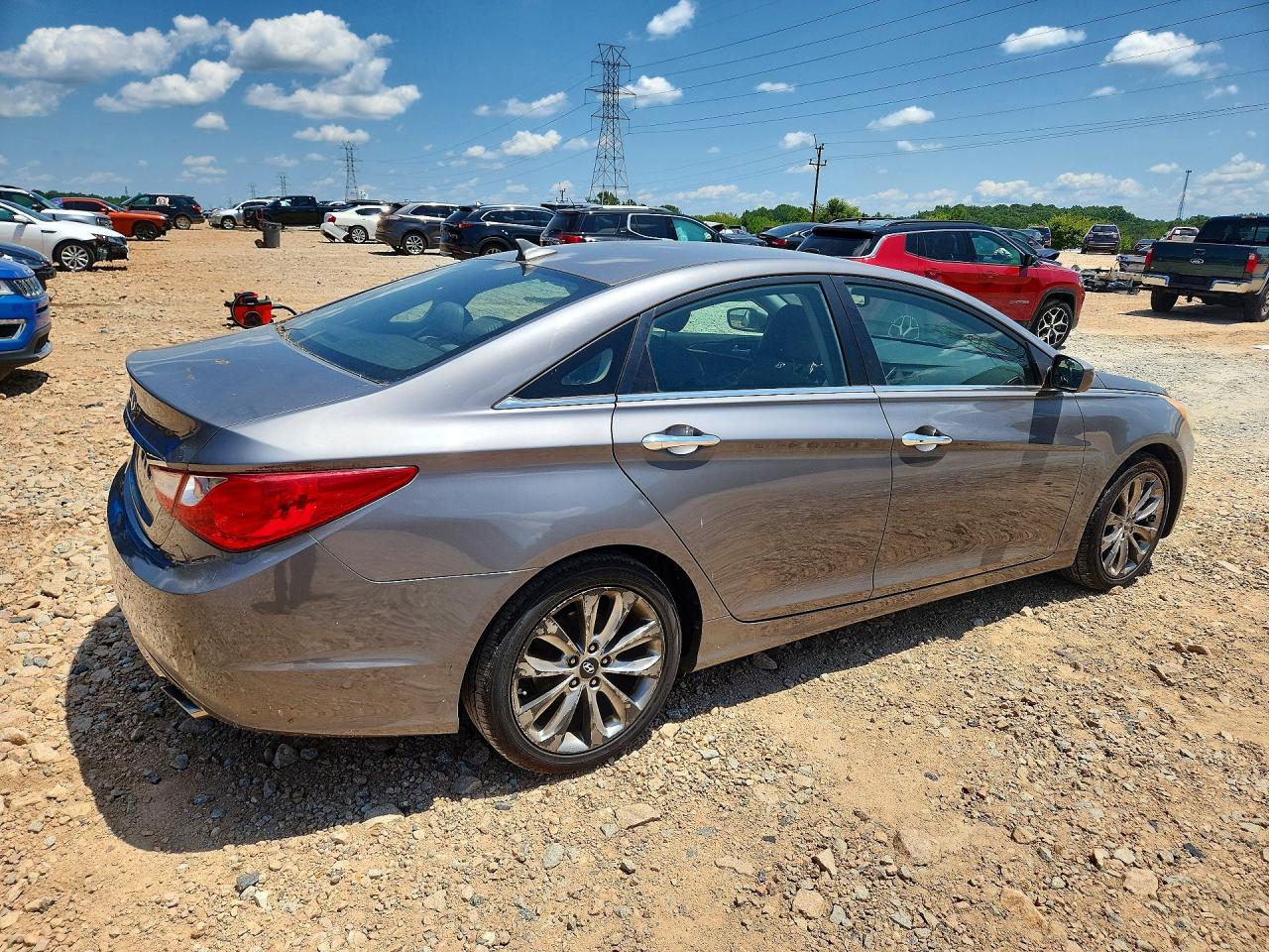 2011 Hyundai Sonata Se Gray vin: 5NPEC4AC0BH289710
