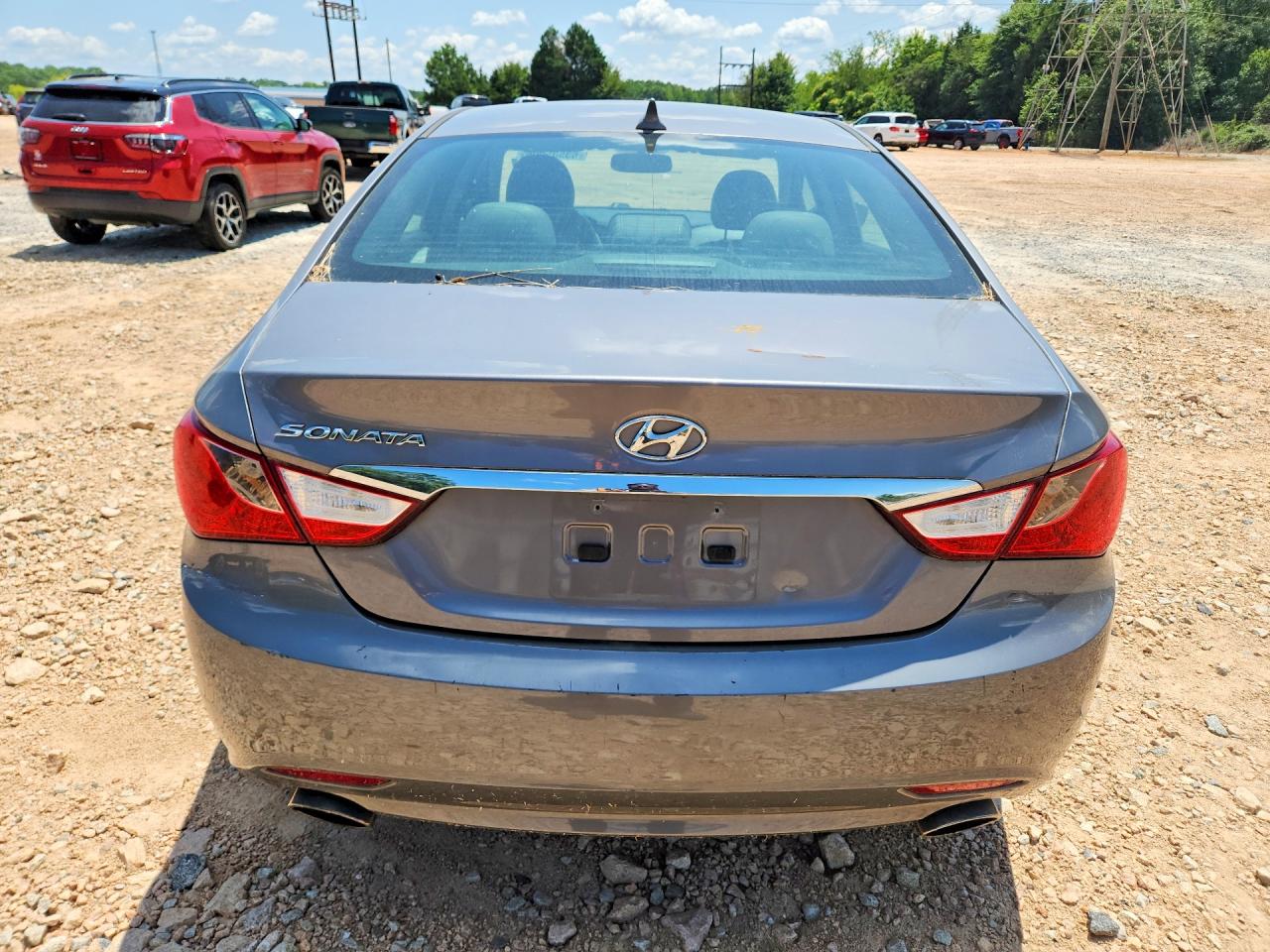 2011 Hyundai Sonata Se Gray vin: 5NPEC4AC0BH289710