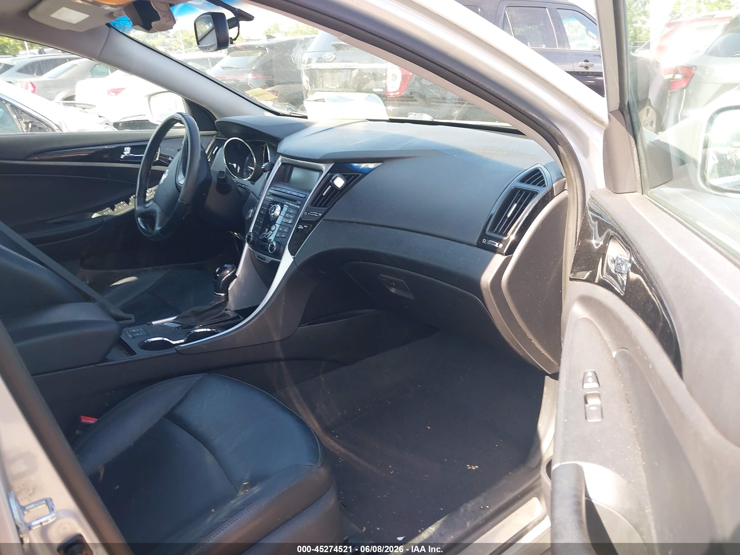 2011 Hyundai Sonata Limited Silver vin: 5NPEC4AC0BH290713