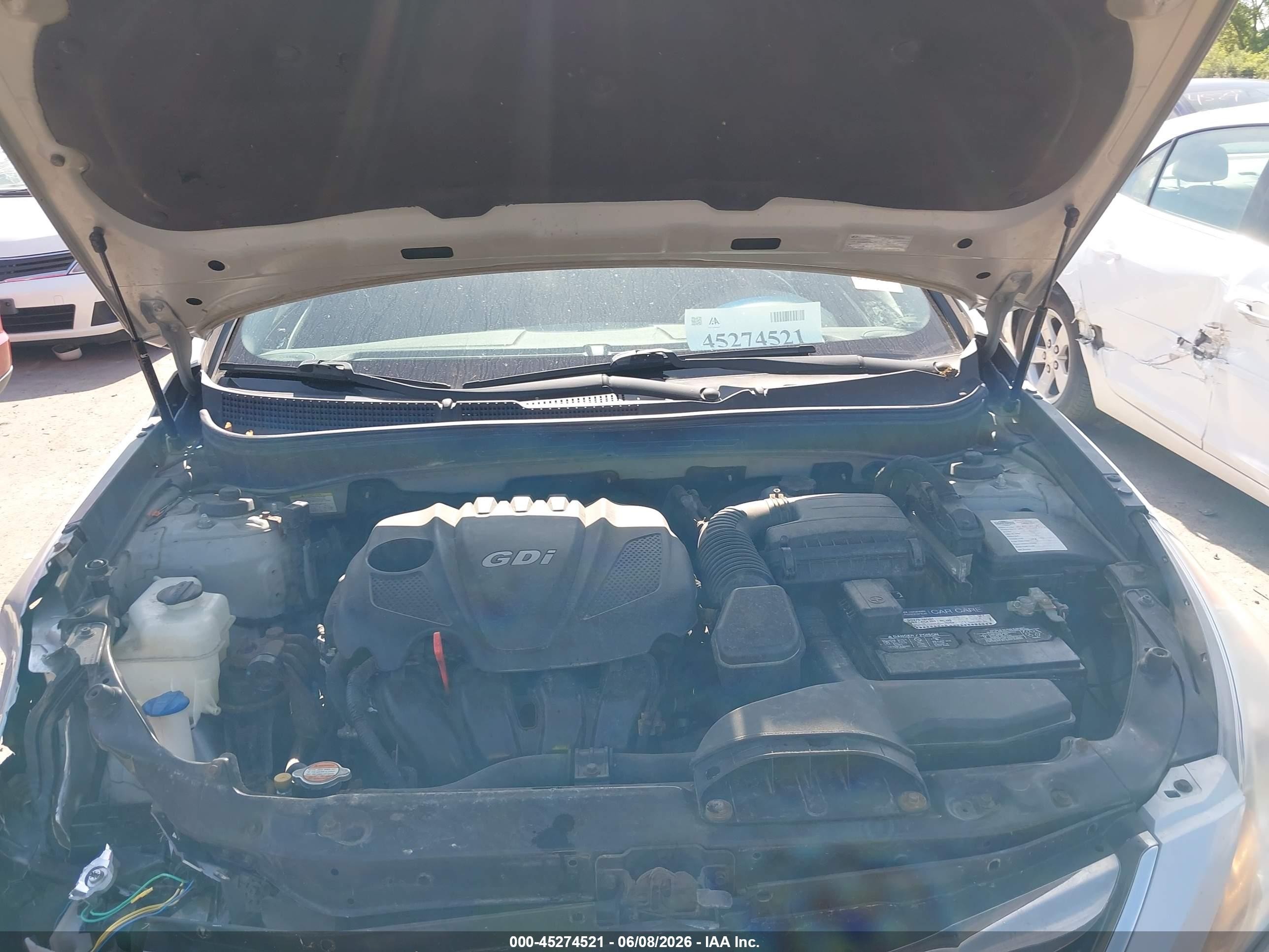 2011 Hyundai Sonata Limited Silver vin: 5NPEC4AC0BH290713