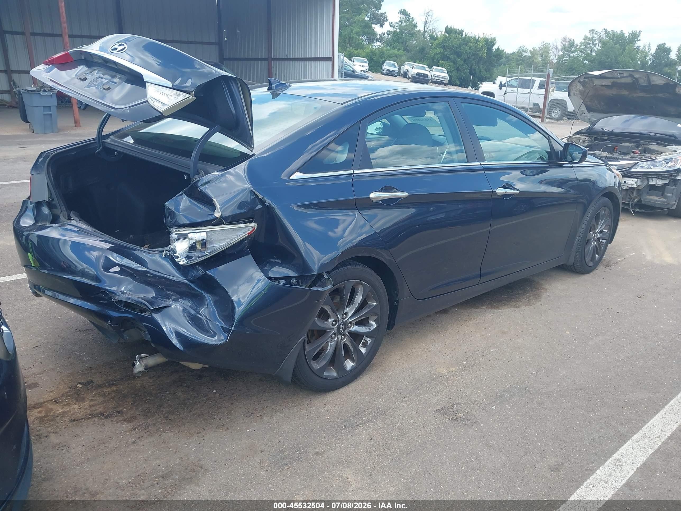 2012 Hyundai Sonata Se Black vin: 5NPEC4AC0CH327809