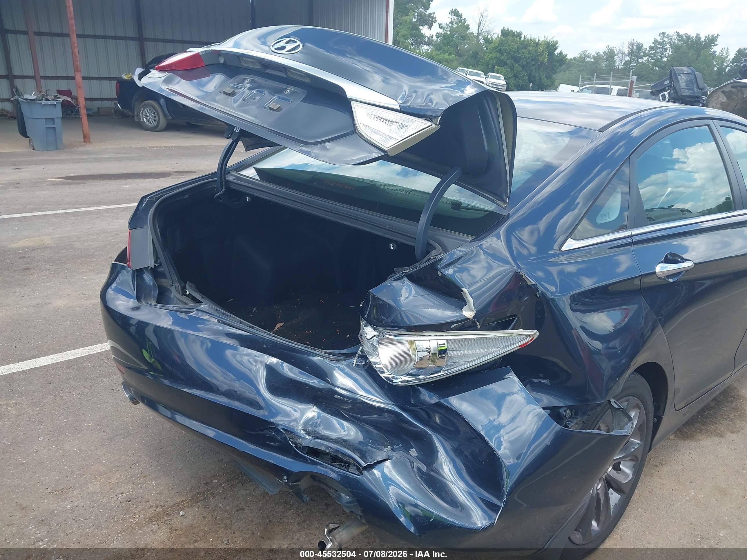 2012 Hyundai Sonata Se Black vin: 5NPEC4AC0CH327809