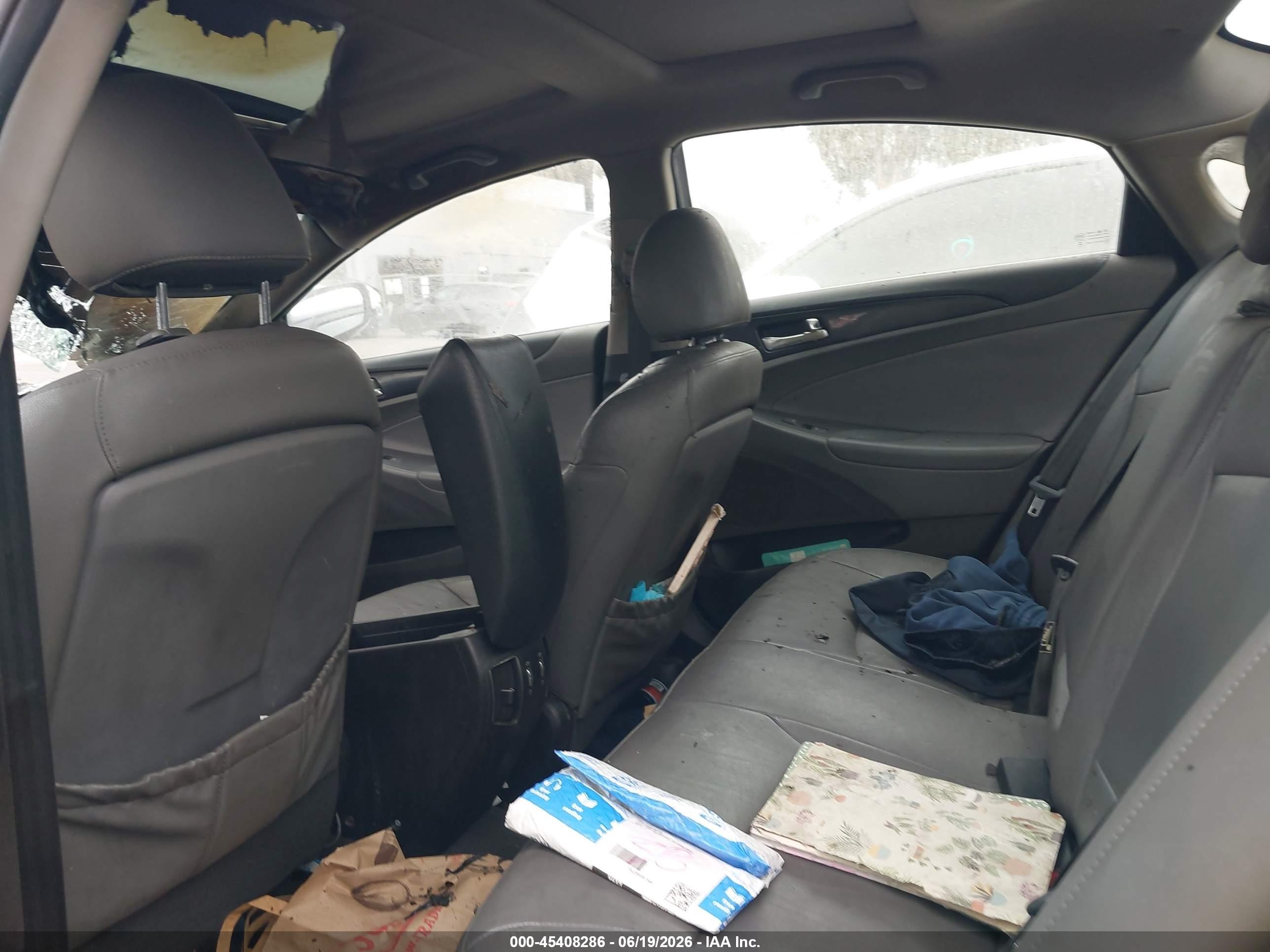 2012 Hyundai Sonata Limited Blue vin: 5NPEC4AC0CH332282