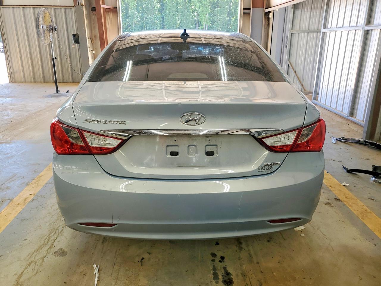2012 Hyundai Sonata Limited Blue vin: 5NPEC4AC0CH348353