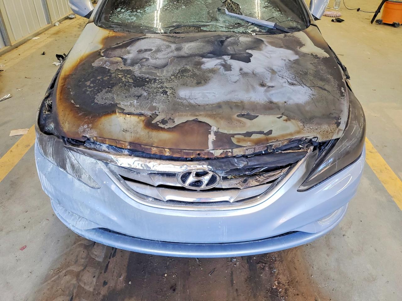 2012 Hyundai Sonata Limited Blue vin: 5NPEC4AC0CH348353