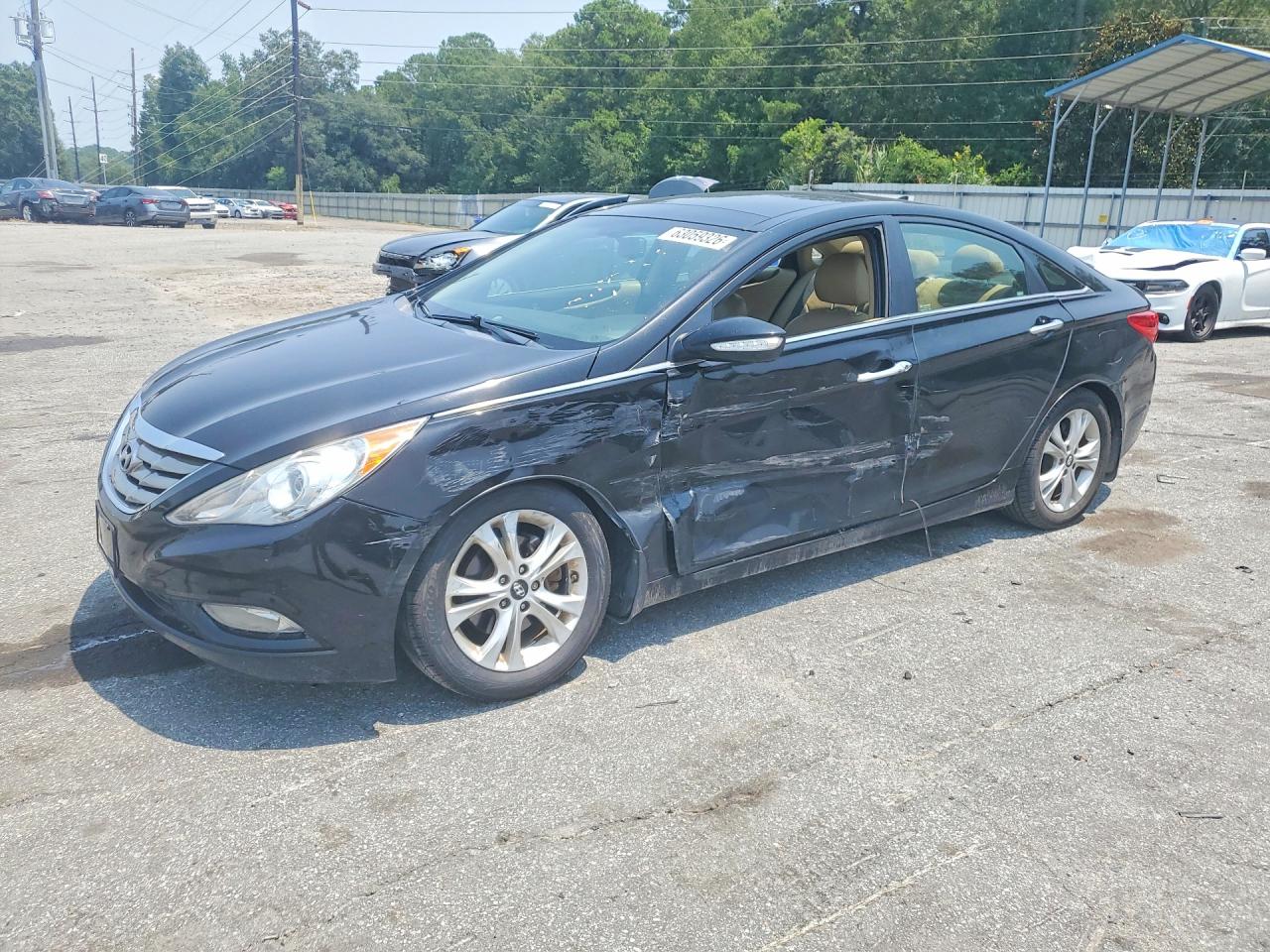 2012 Hyundai Sonata Limited Black vin: 5NPEC4AC0CH348871