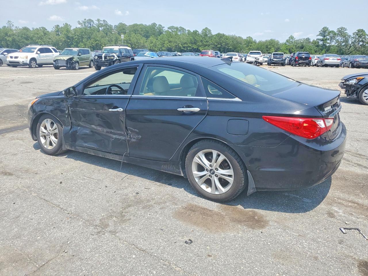 2012 Hyundai Sonata Limited Black vin: 5NPEC4AC0CH348871