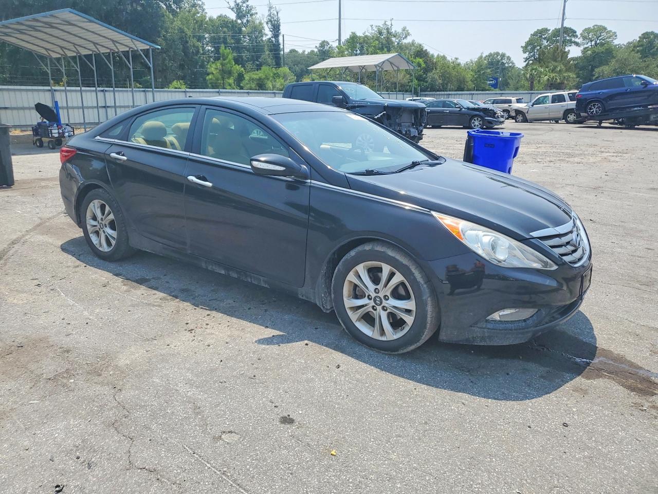 2012 Hyundai Sonata Limited Black vin: 5NPEC4AC0CH348871