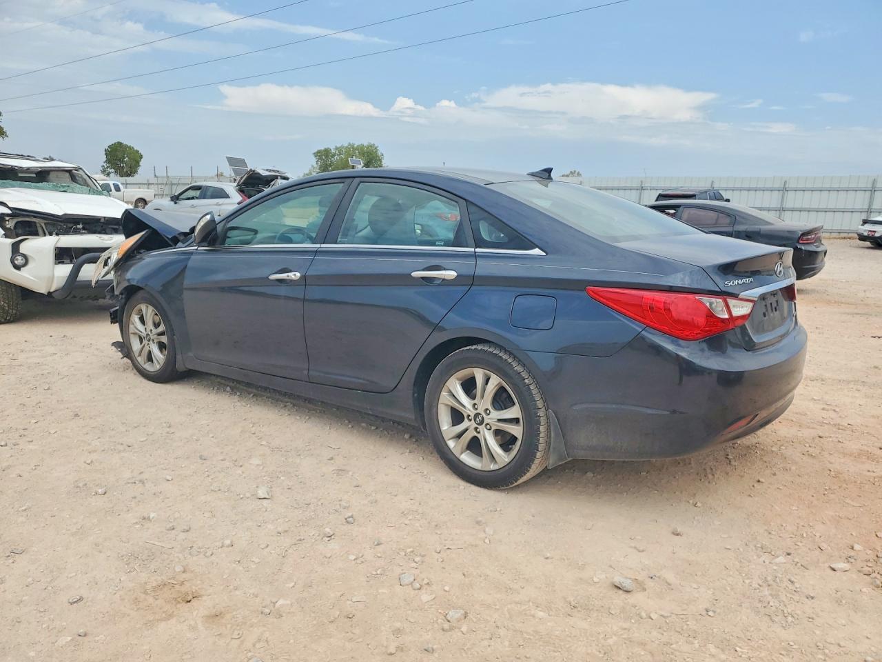2012 Hyundai Sonata Limited Blue vin: 5NPEC4AC0CH350121