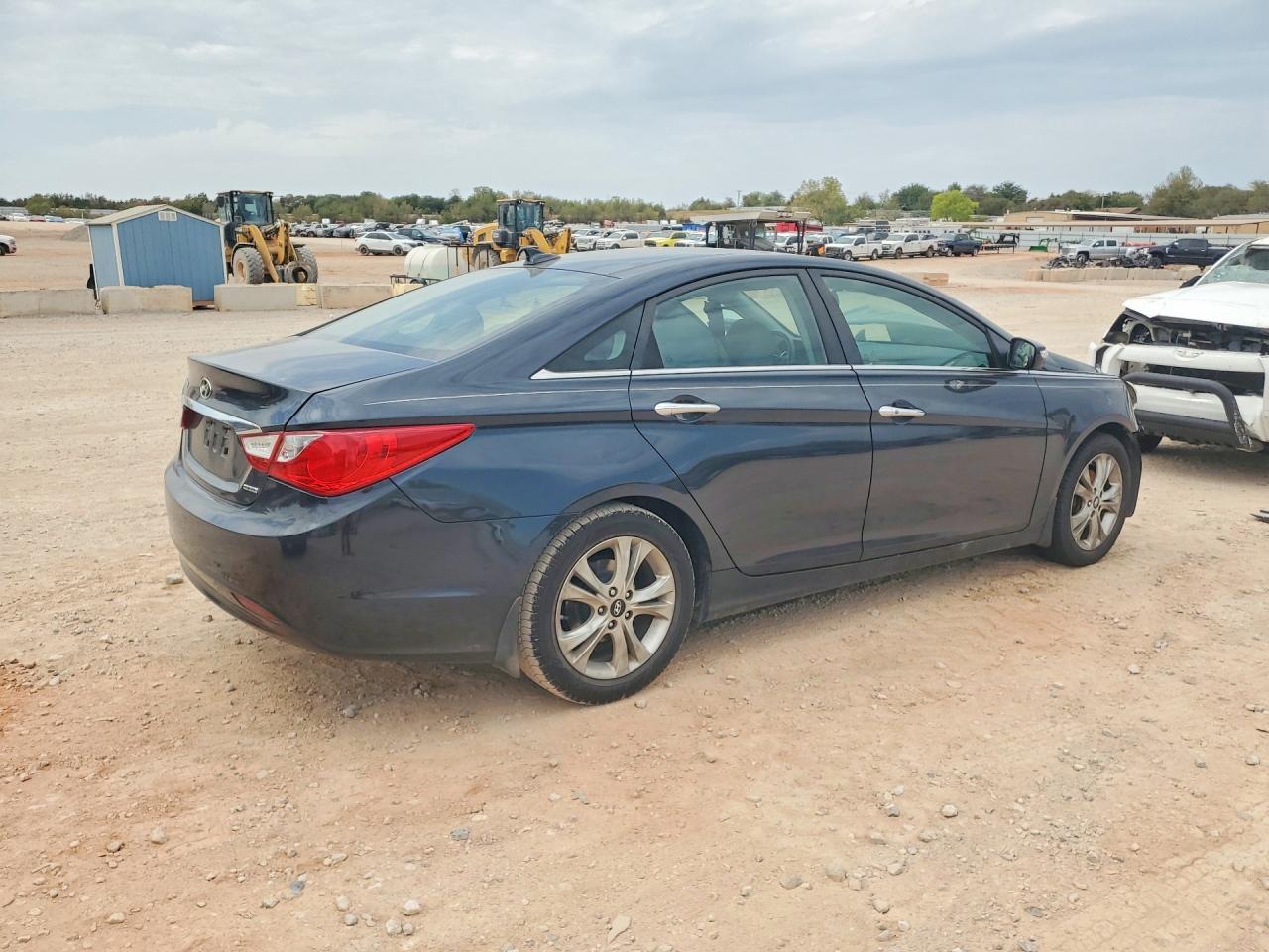2012 Hyundai Sonata Limited Blue vin: 5NPEC4AC0CH350121