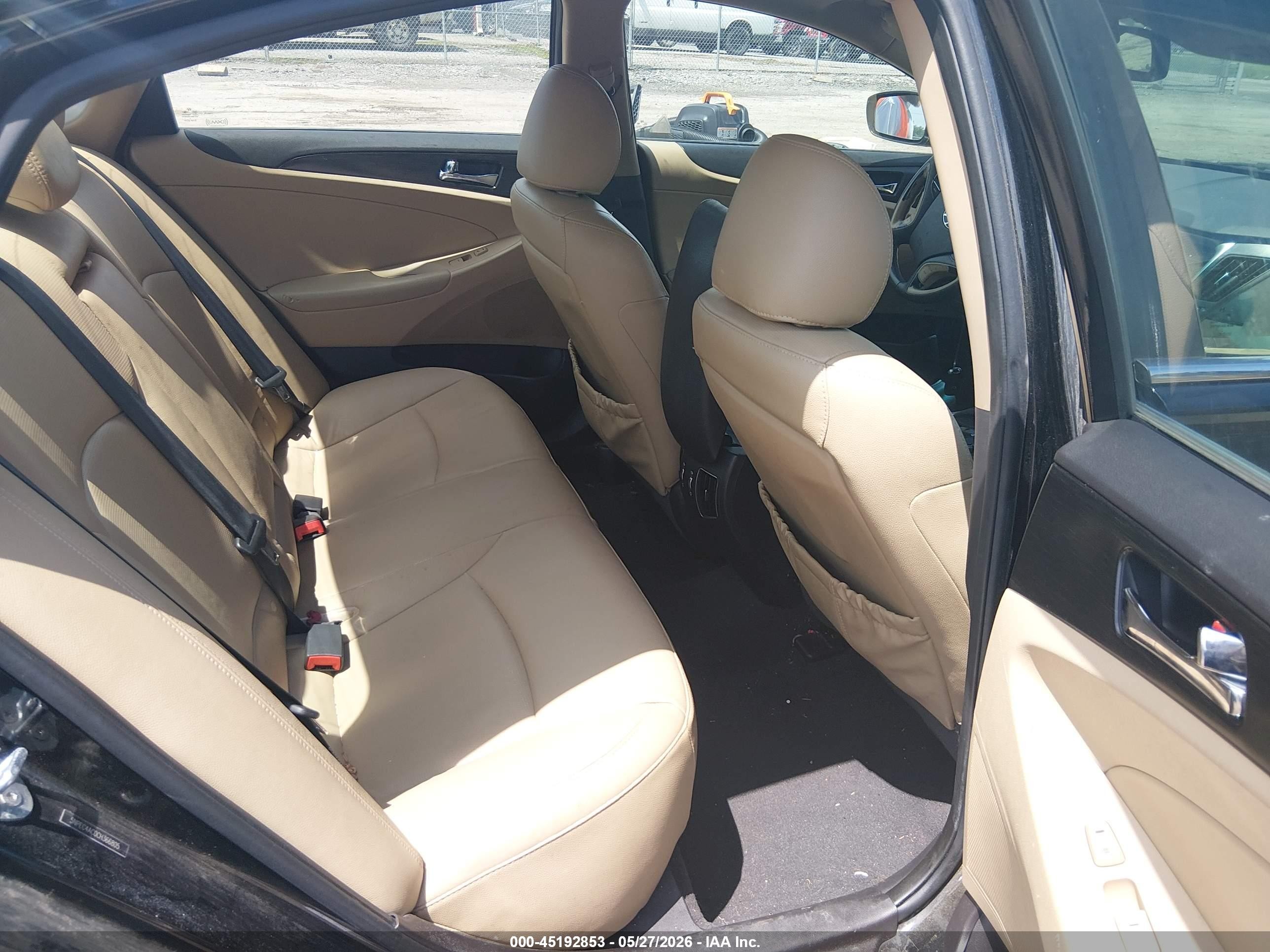 2012 Hyundai Sonata Limited Black vin: 5NPEC4AC0CH366805