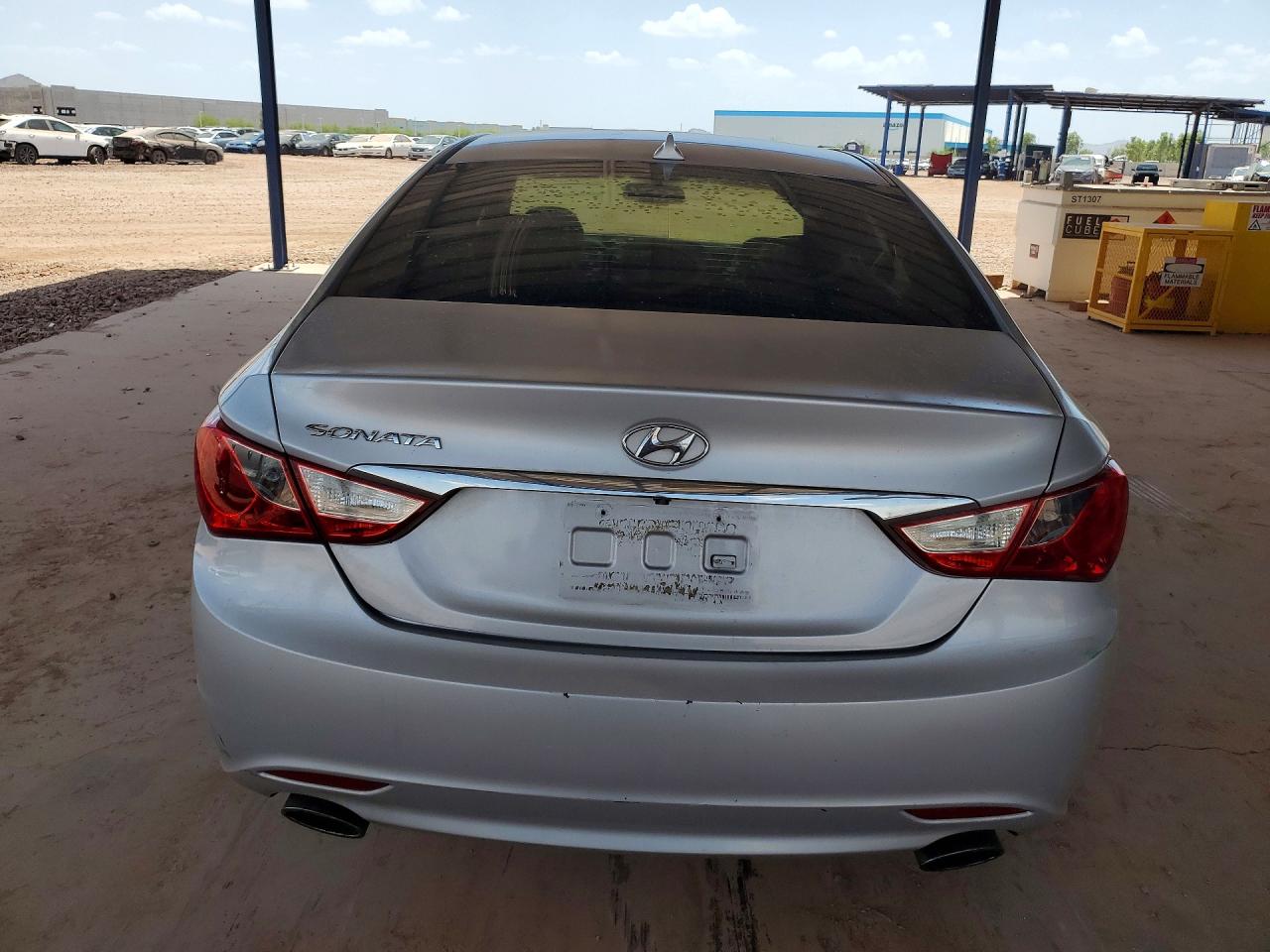 2012 Hyundai Sonata Se Silver vin: 5NPEC4AC0CH366898