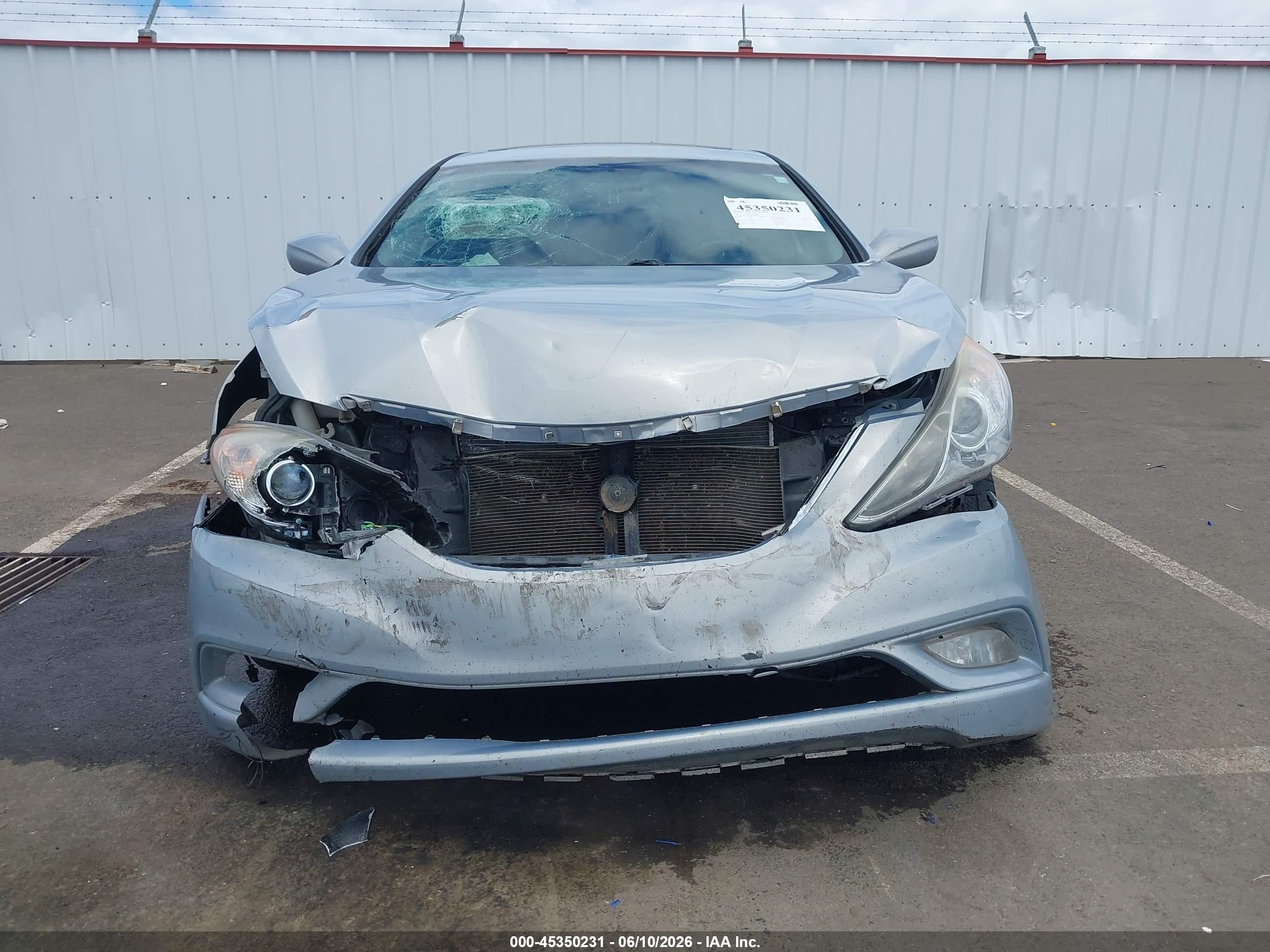 2012 Hyundai Sonata Se Light Blue vin: 5NPEC4AC0CH368859