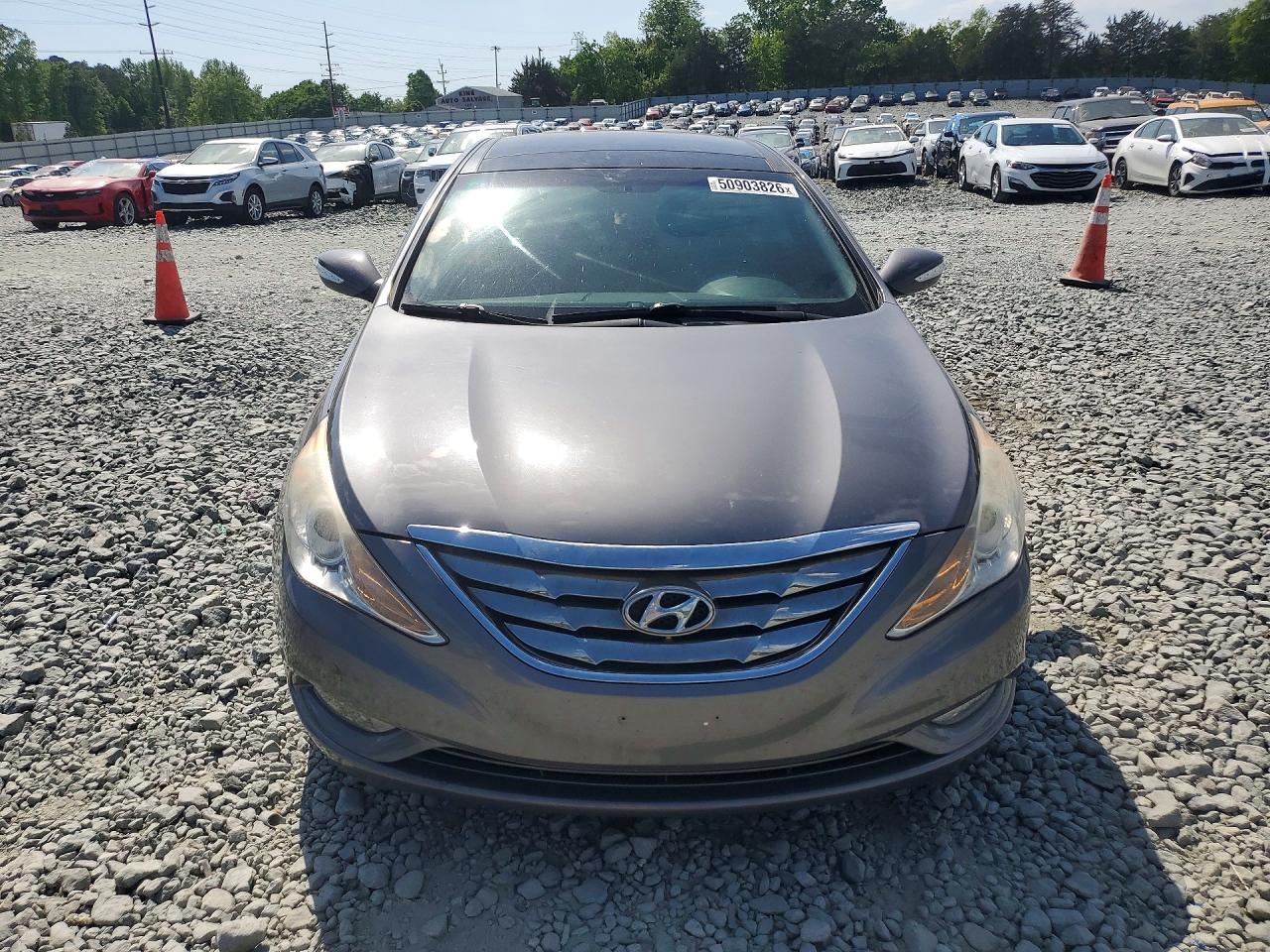 2012 Hyundai Sonata Limited Gray vin: 5NPEC4AC0CH384074