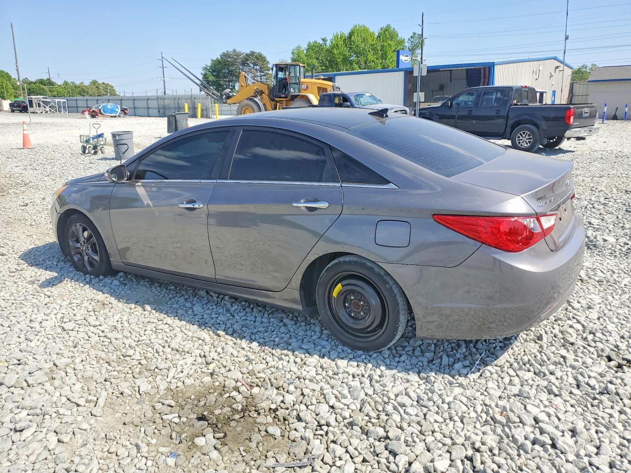2012 Hyundai Sonata Limited Gray vin: 5NPEC4AC0CH384074