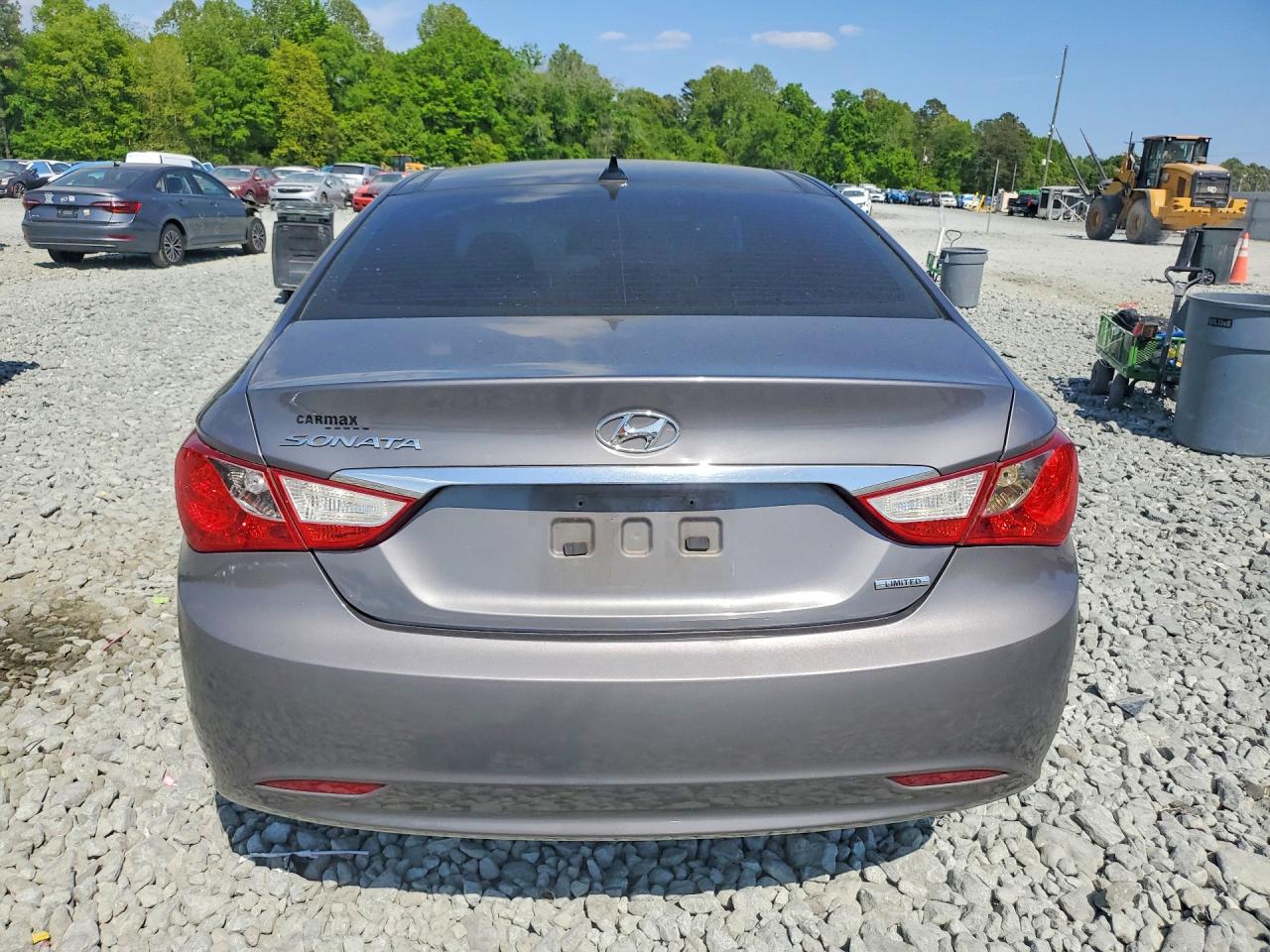 2012 Hyundai Sonata Limited Gray vin: 5NPEC4AC0CH384074