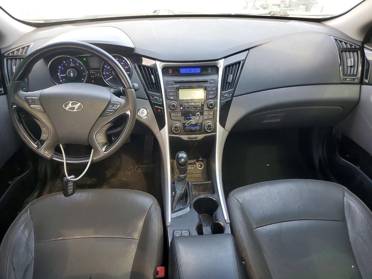 2012 Hyundai Sonata Limited Gray vin: 5NPEC4AC0CH384074