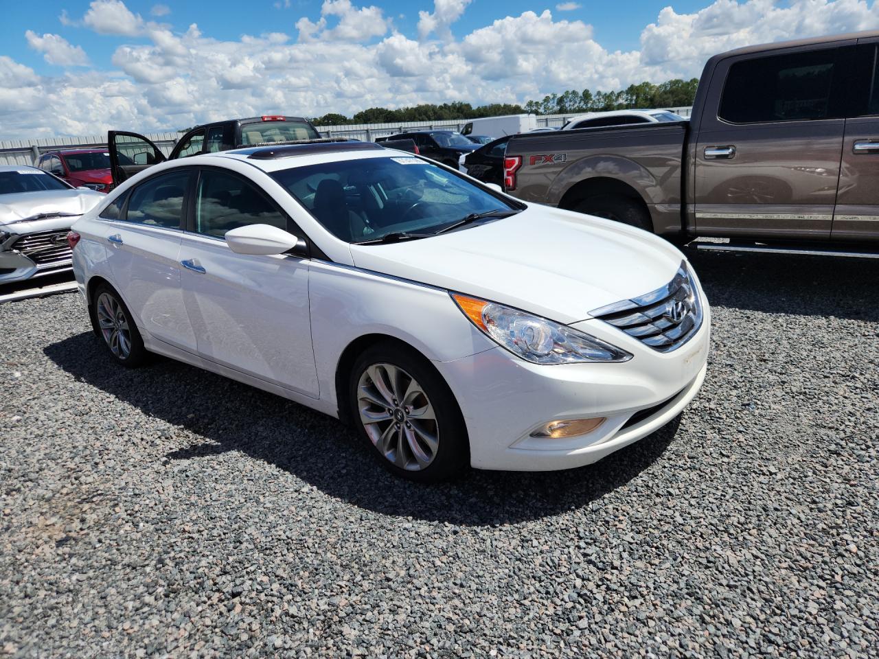 2012 Hyundai Sonata Se White vin: 5NPEC4AC0CH387265