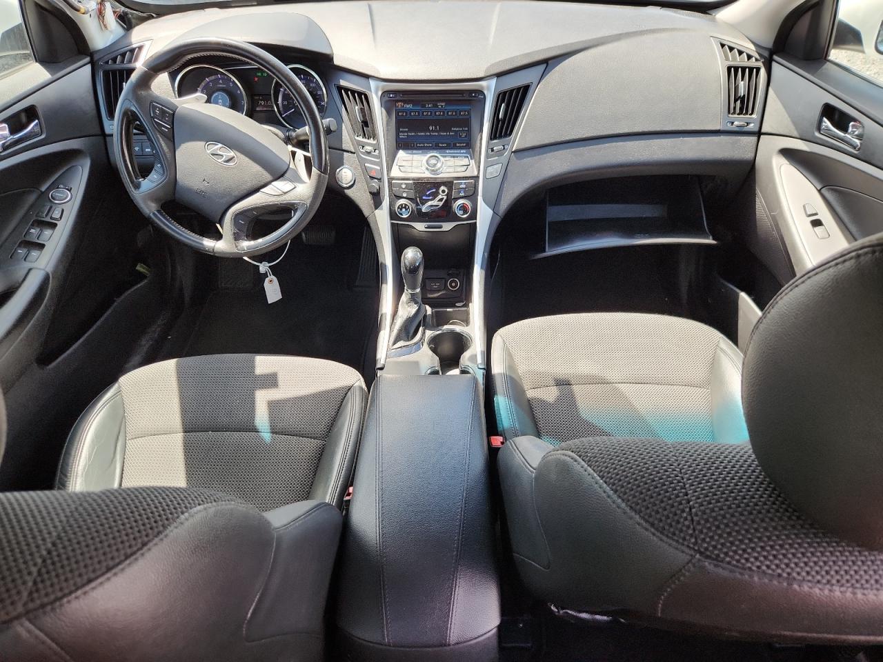 2012 Hyundai Sonata Se White vin: 5NPEC4AC0CH387265