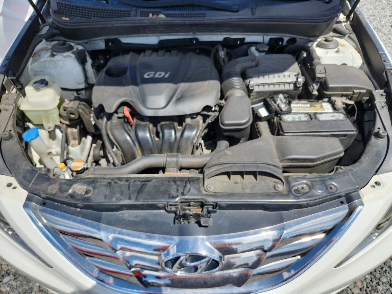 2012 Hyundai Sonata Se White vin: 5NPEC4AC0CH387265