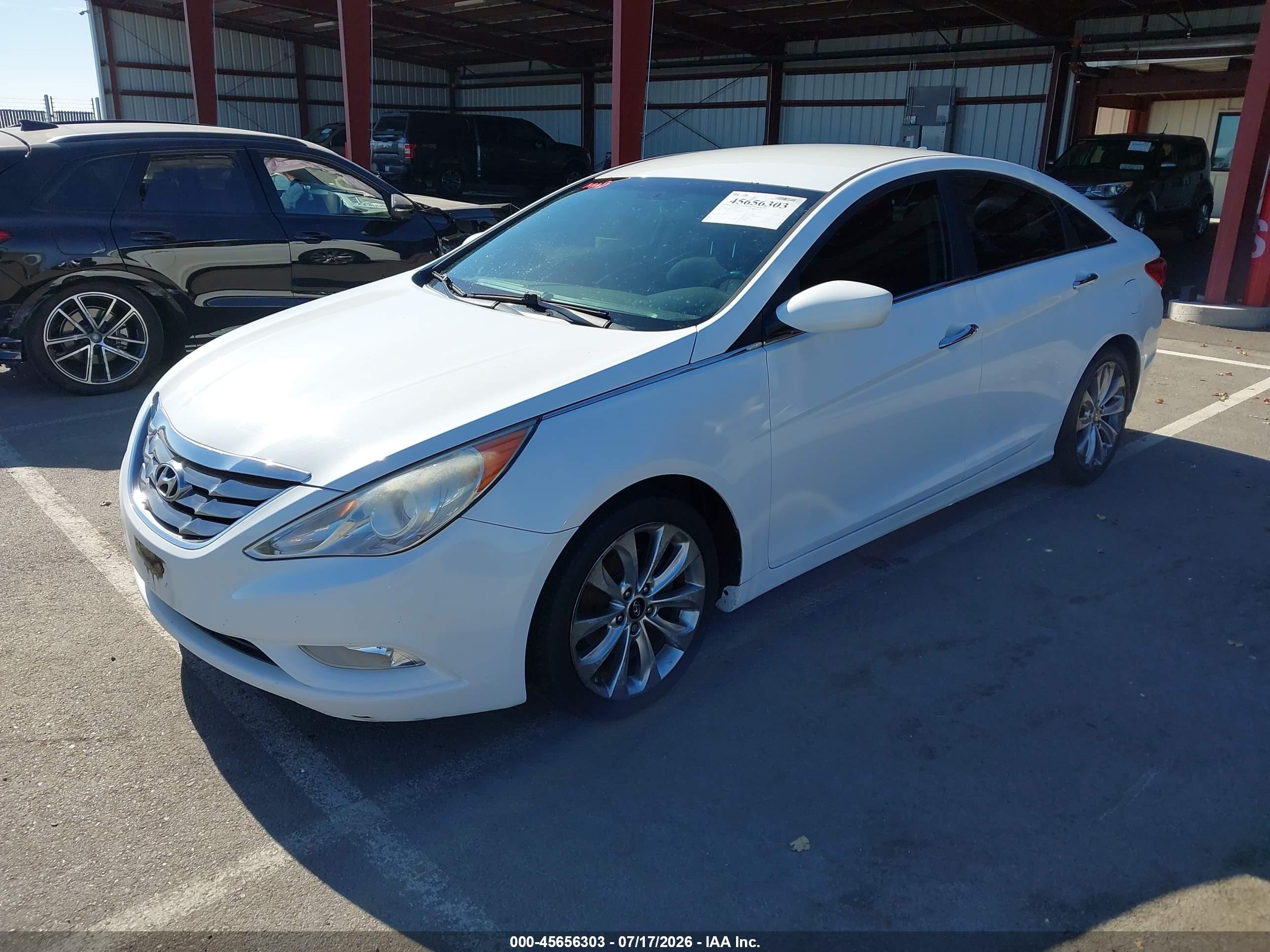 2012 Hyundai Sonata Se Белый vin: 5NPEC4AC0CH387315