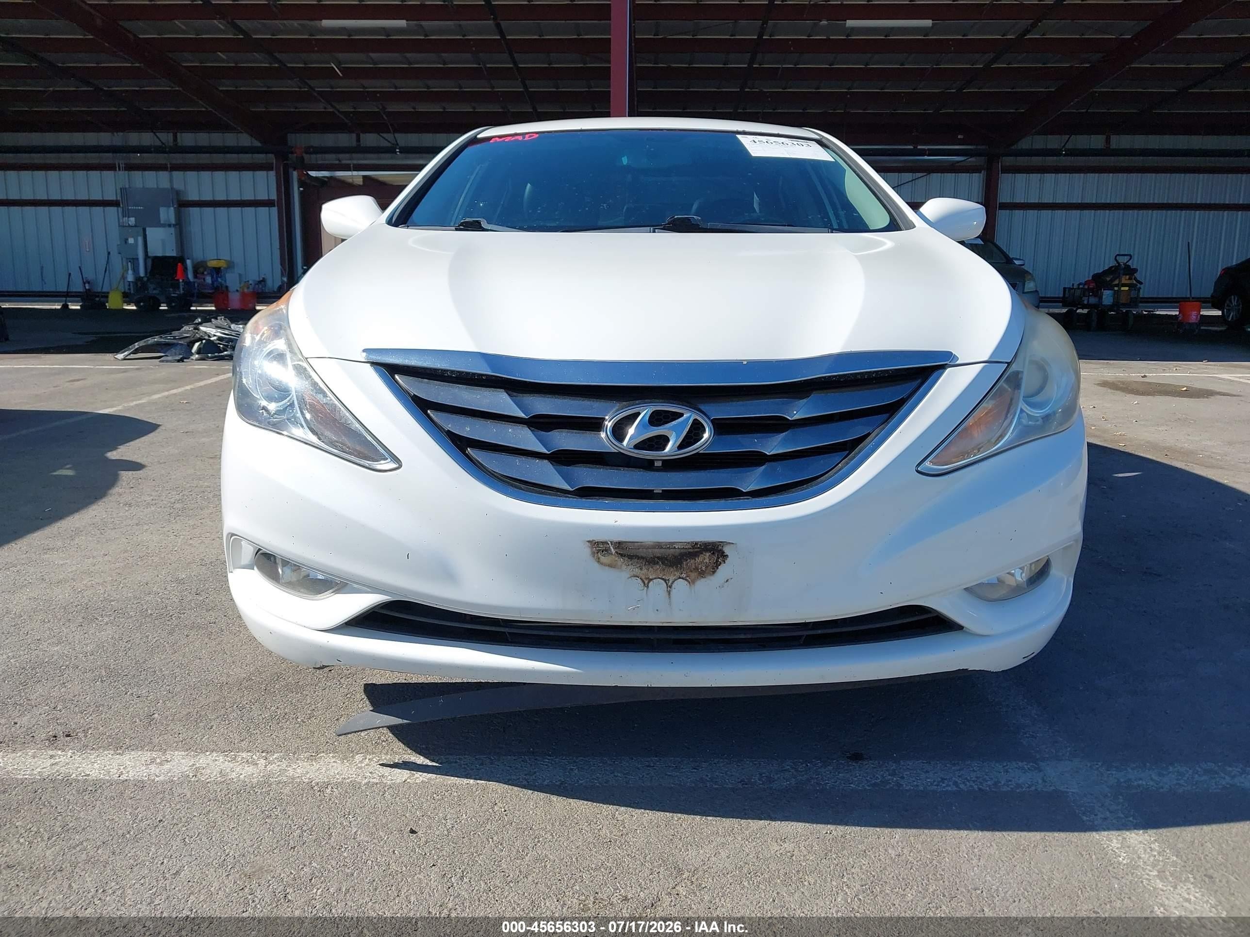 2012 Hyundai Sonata Se Белый vin: 5NPEC4AC0CH387315