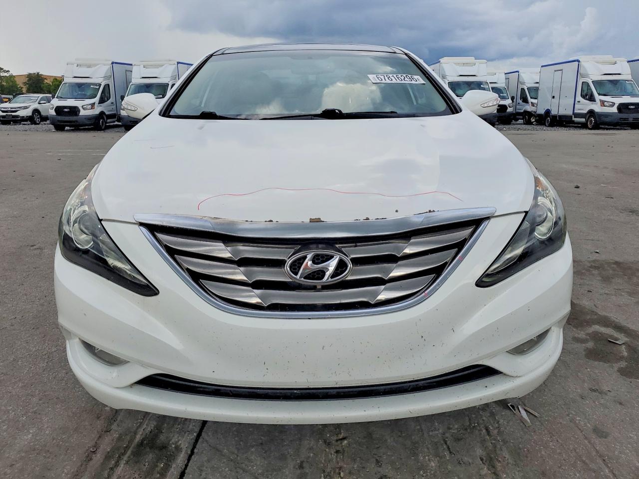 2012 Hyundai Sonata Limited White vin: 5NPEC4AC0CH388304