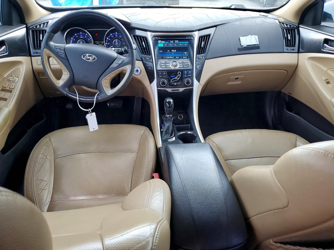 2012 Hyundai Sonata Limited White vin: 5NPEC4AC0CH388304