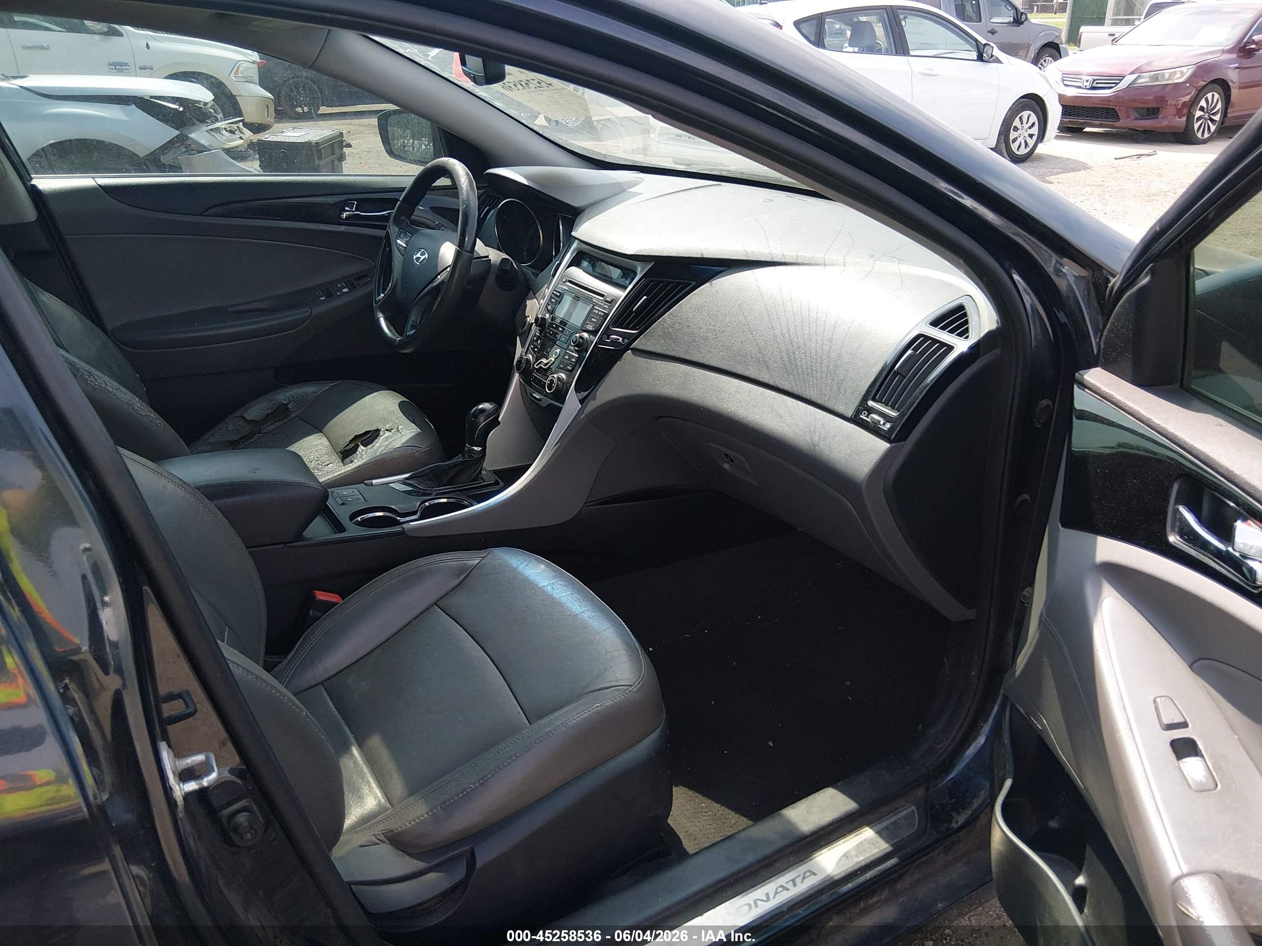 2012 Hyundai Sonata Limited Dark Blue vin: 5NPEC4AC0CH394331