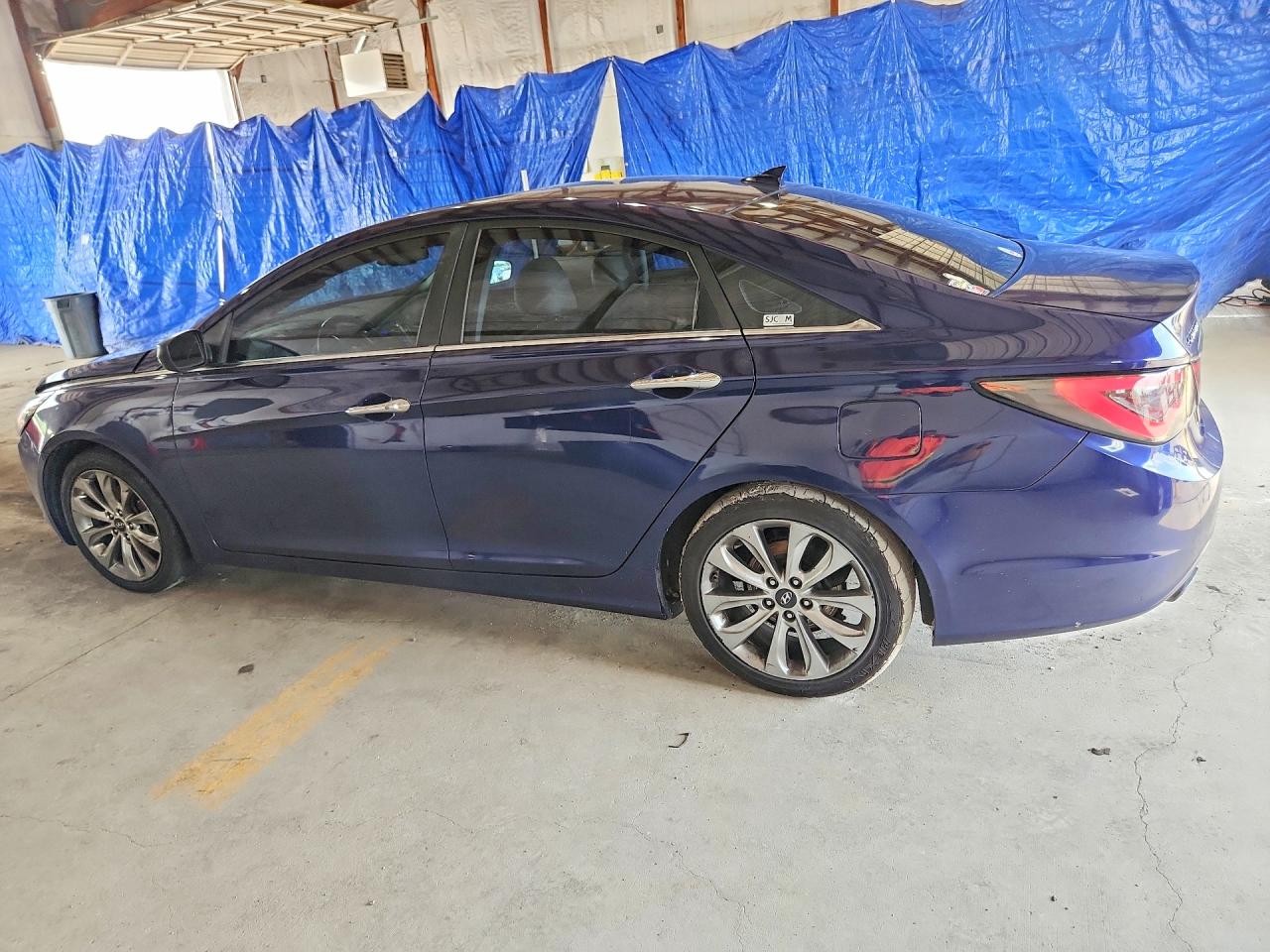 2012 Hyundai Sonata Se Blue vin: 5NPEC4AC0CH409717
