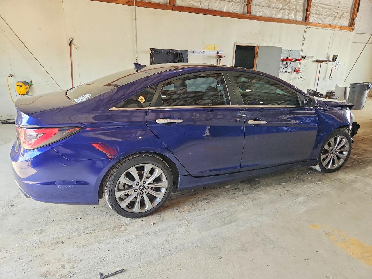 2012 Hyundai Sonata Se Blue vin: 5NPEC4AC0CH409717