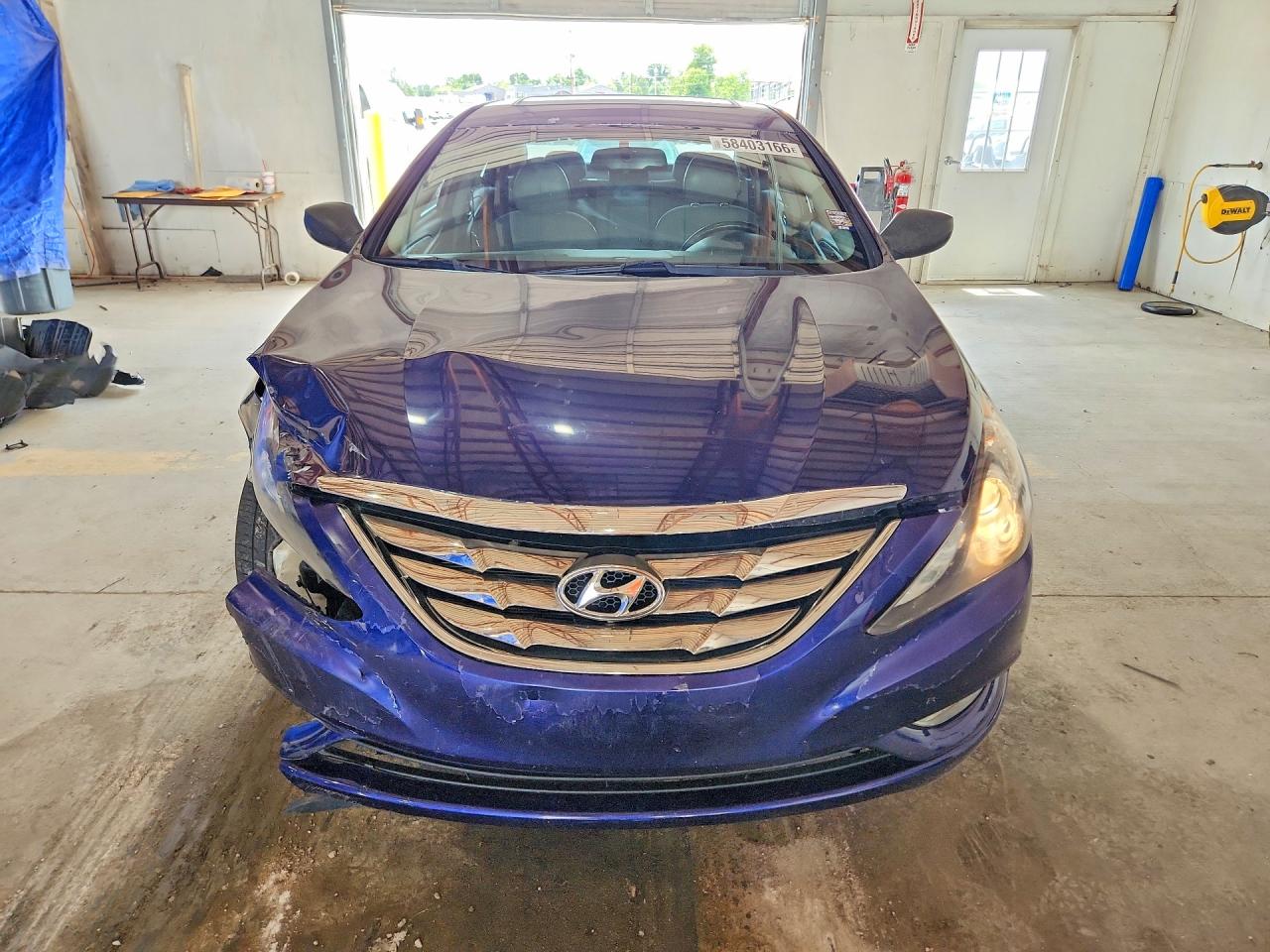 2012 Hyundai Sonata Se Blue vin: 5NPEC4AC0CH409717