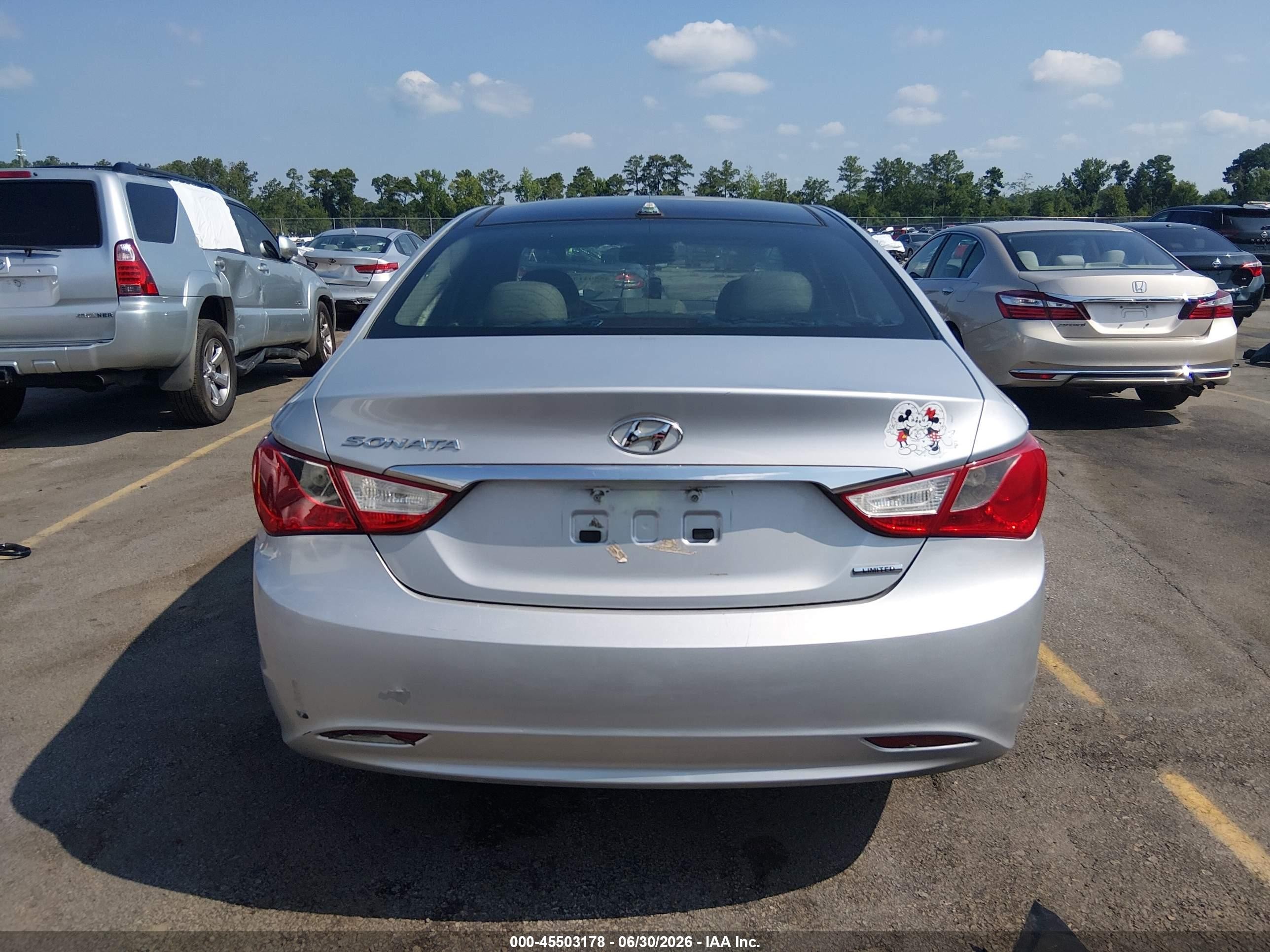 2012 Hyundai Sonata Limited Silver vin: 5NPEC4AC0CH435413