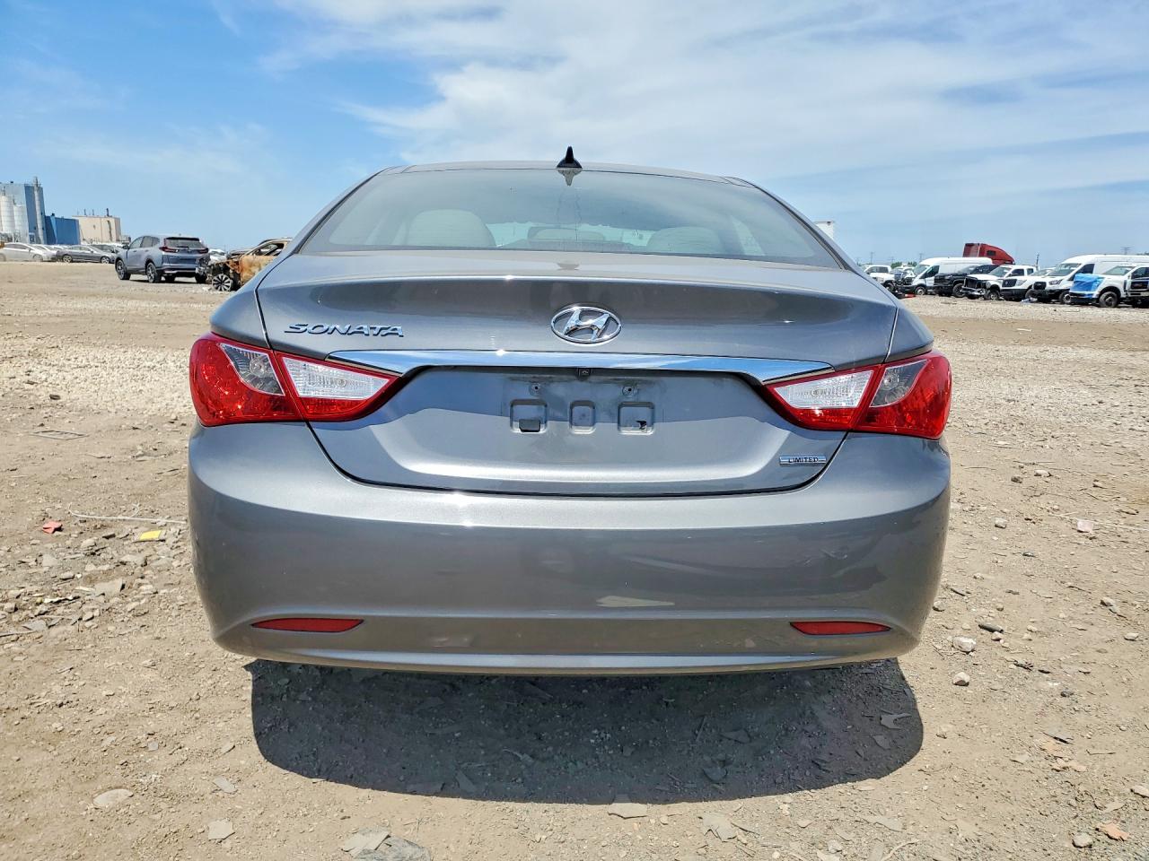 2012 Hyundai Sonata Limited Gray vin: 5NPEC4AC0CH476110