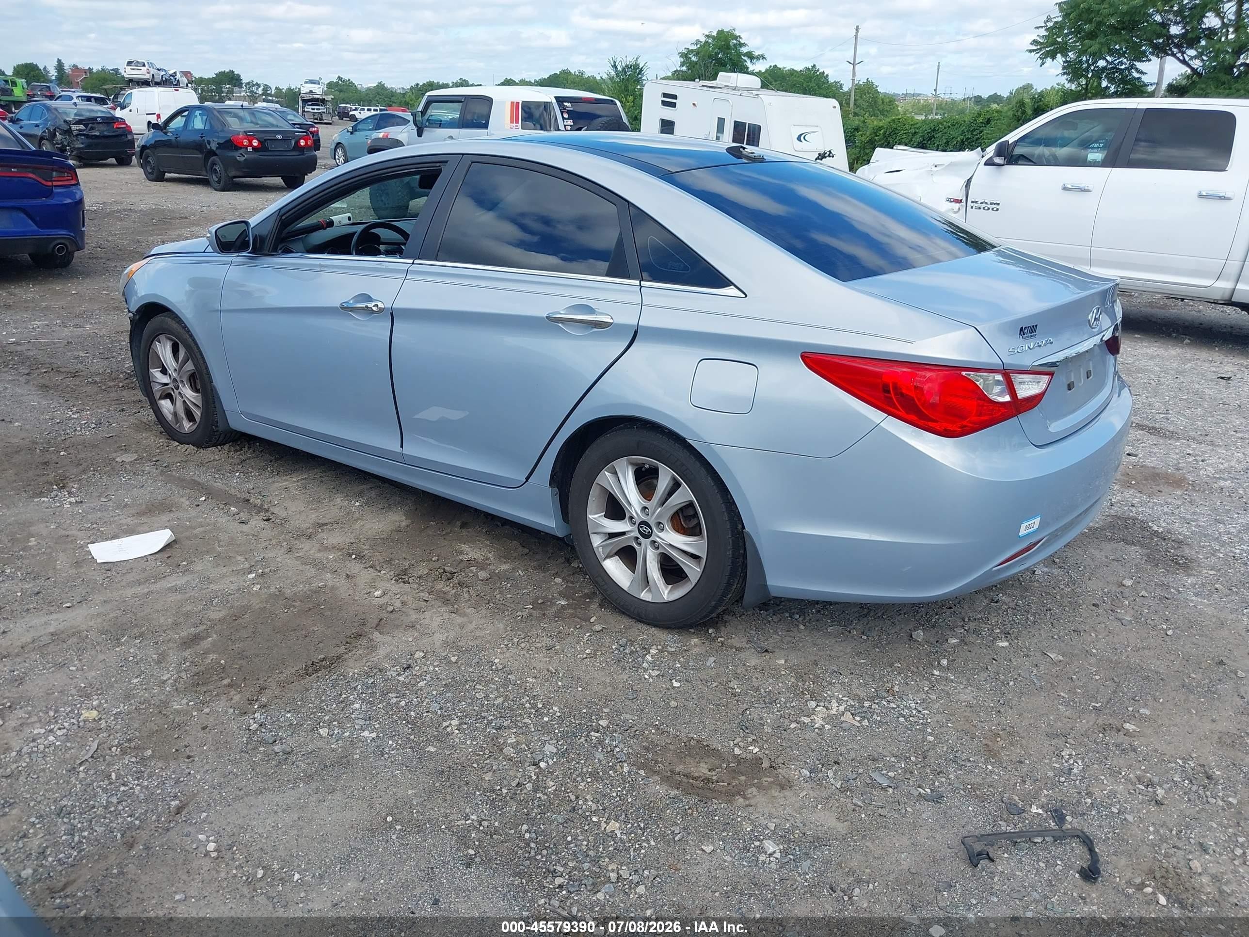 2012 Hyundai Sonata Limited Silver vin: 5NPEC4AC0CH481713