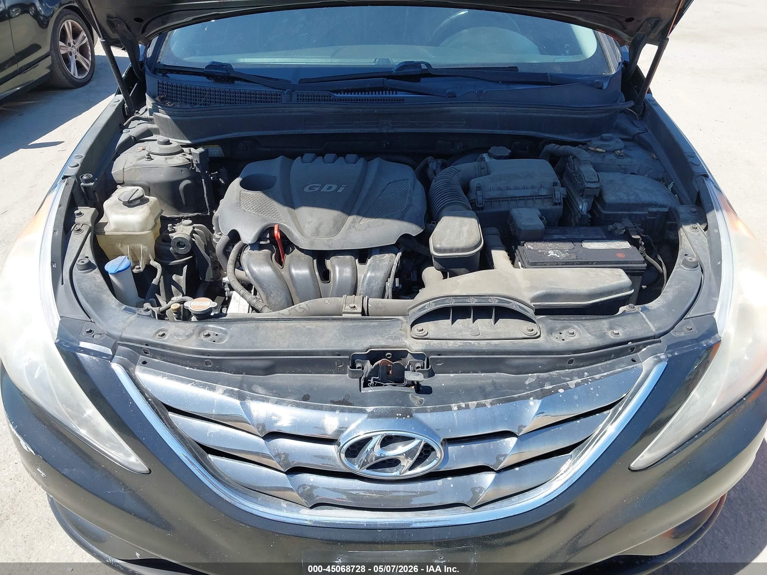 2012 Hyundai Sonata Limited Black vin: 5NPEC4AC0CH502155