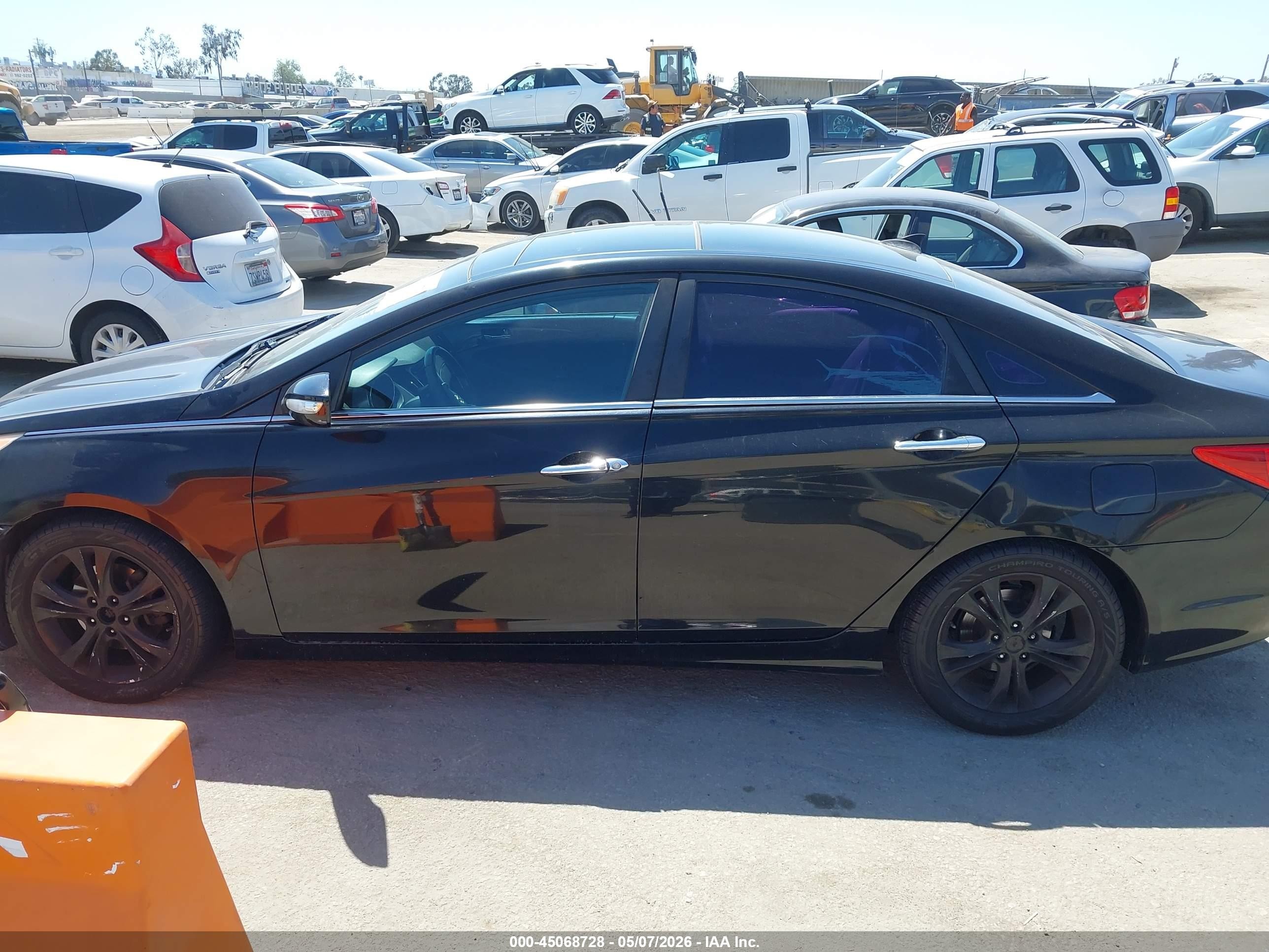 2012 Hyundai Sonata Limited Black vin: 5NPEC4AC0CH502155
