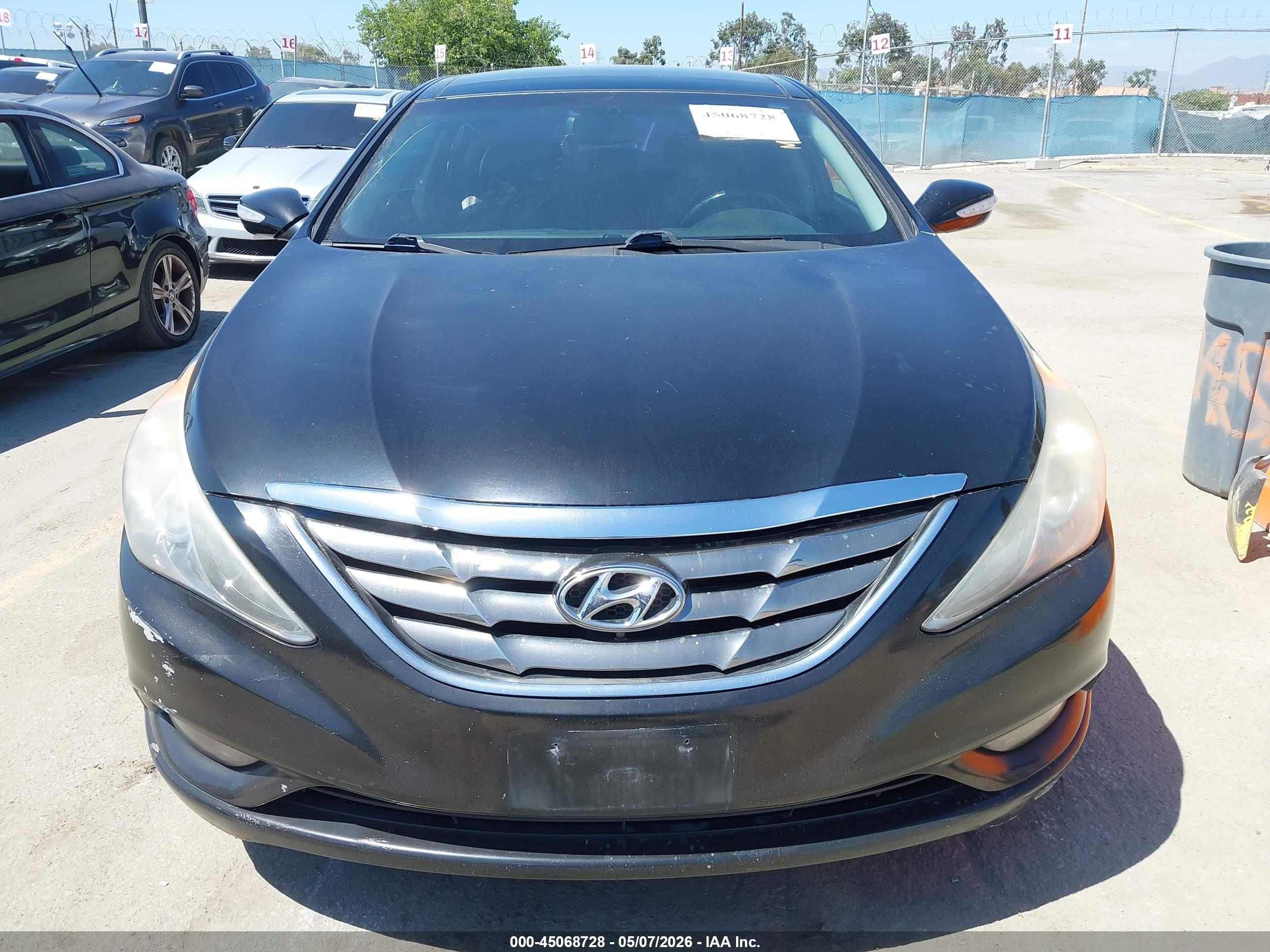 2012 Hyundai Sonata Limited Black vin: 5NPEC4AC0CH502155
