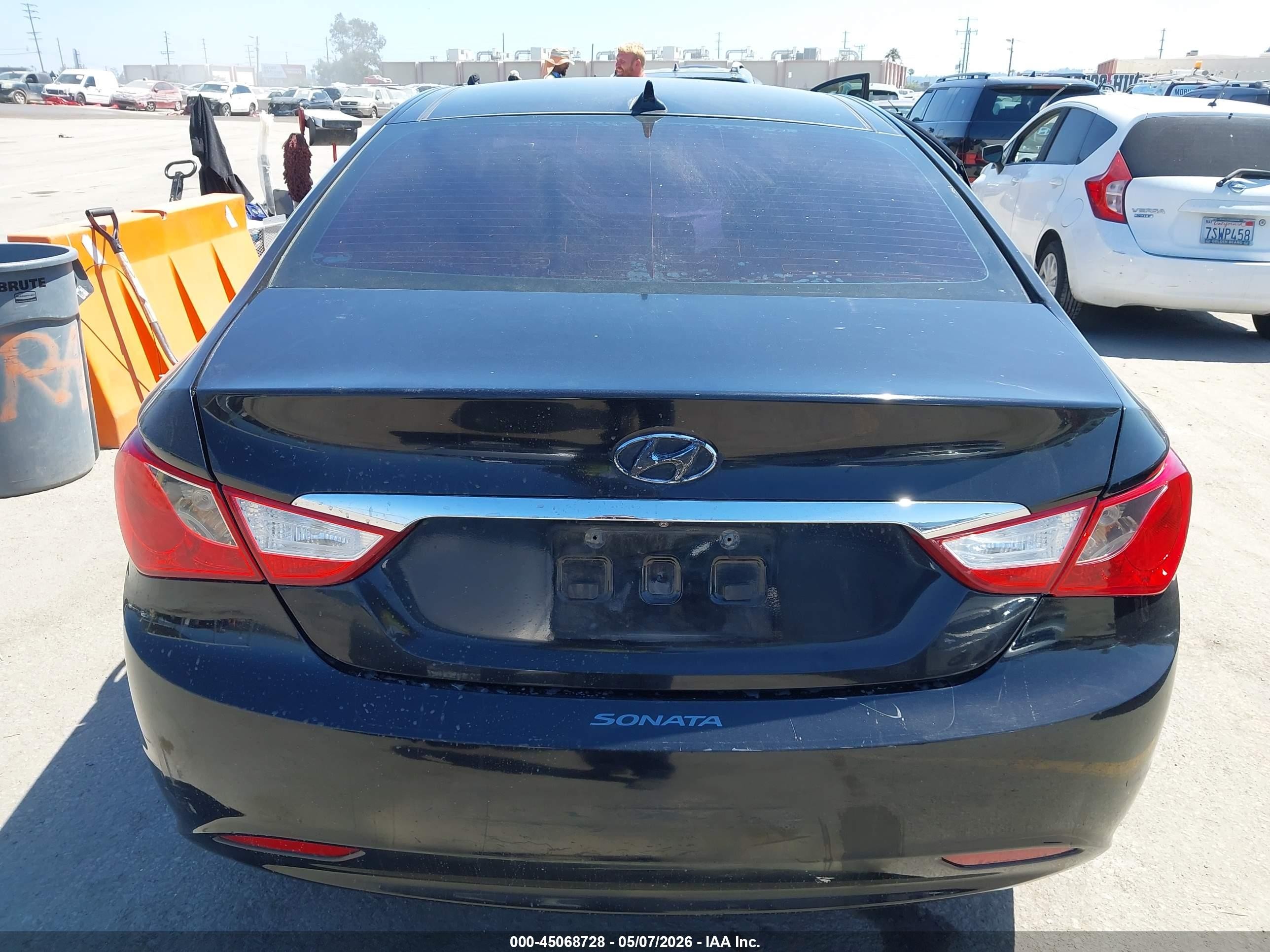 2012 Hyundai Sonata Limited Black vin: 5NPEC4AC0CH502155