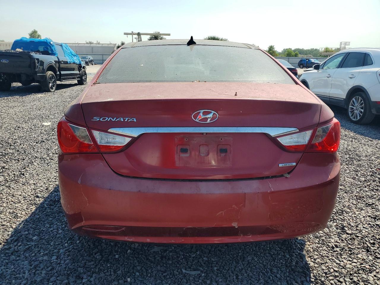 2013 Hyundai Sonata Limited Red vin: 5NPEC4AC0DH518177