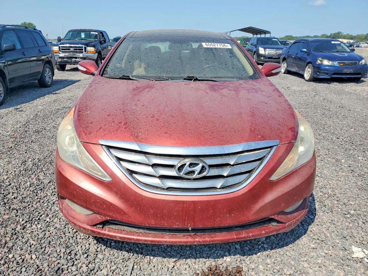 2013 Hyundai Sonata Limited Red vin: 5NPEC4AC0DH518177