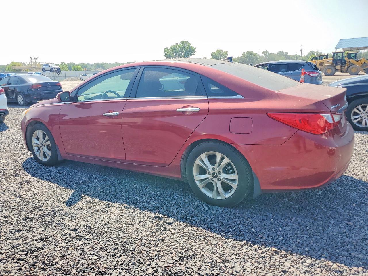2013 Hyundai Sonata Limited Red vin: 5NPEC4AC0DH518177