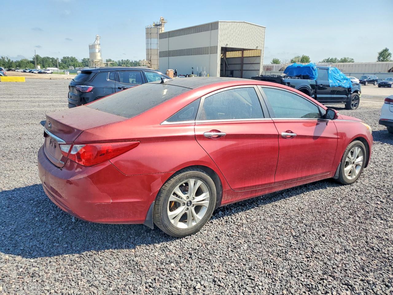 2013 Hyundai Sonata Limited Red vin: 5NPEC4AC0DH518177