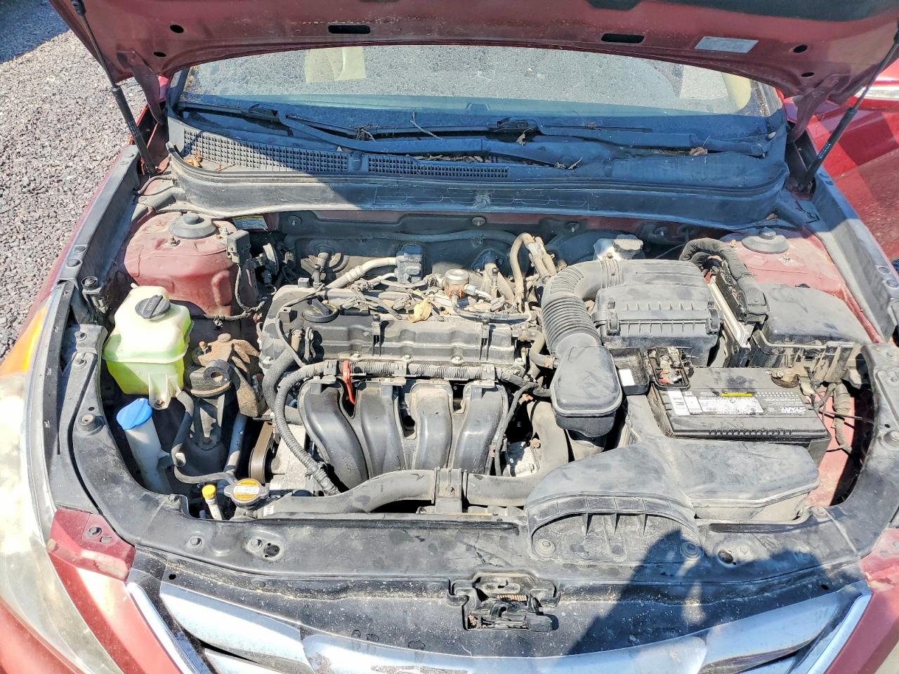 2013 Hyundai Sonata Limited Red vin: 5NPEC4AC0DH518177