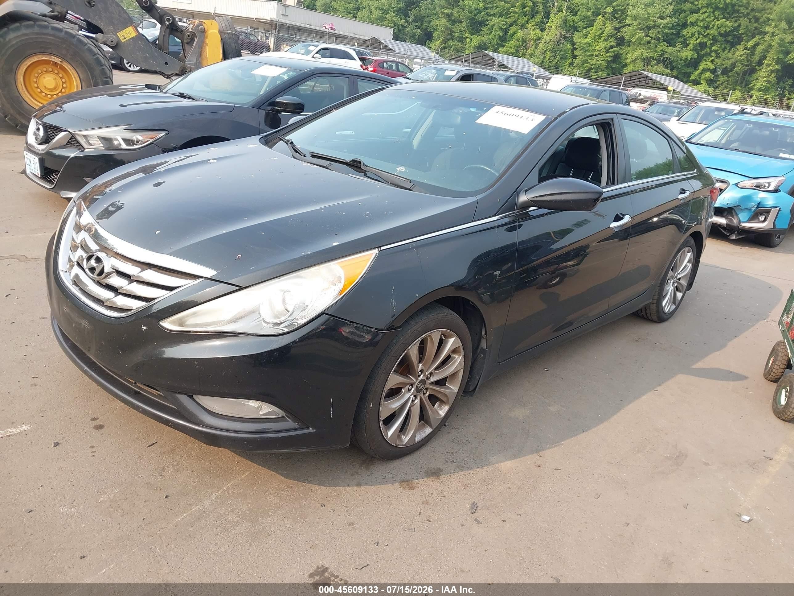 2013 Hyundai Sonata Se Black vin: 5NPEC4AC0DH522116