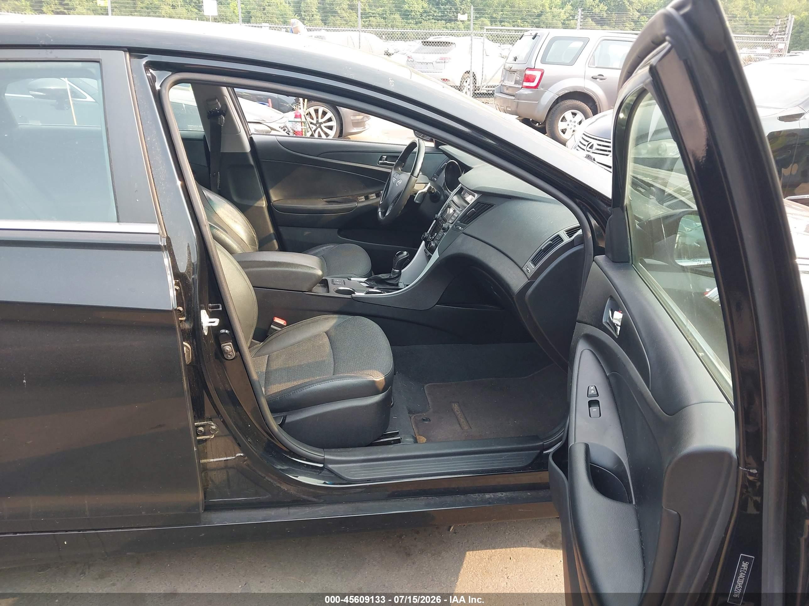 2013 Hyundai Sonata Se Black vin: 5NPEC4AC0DH522116