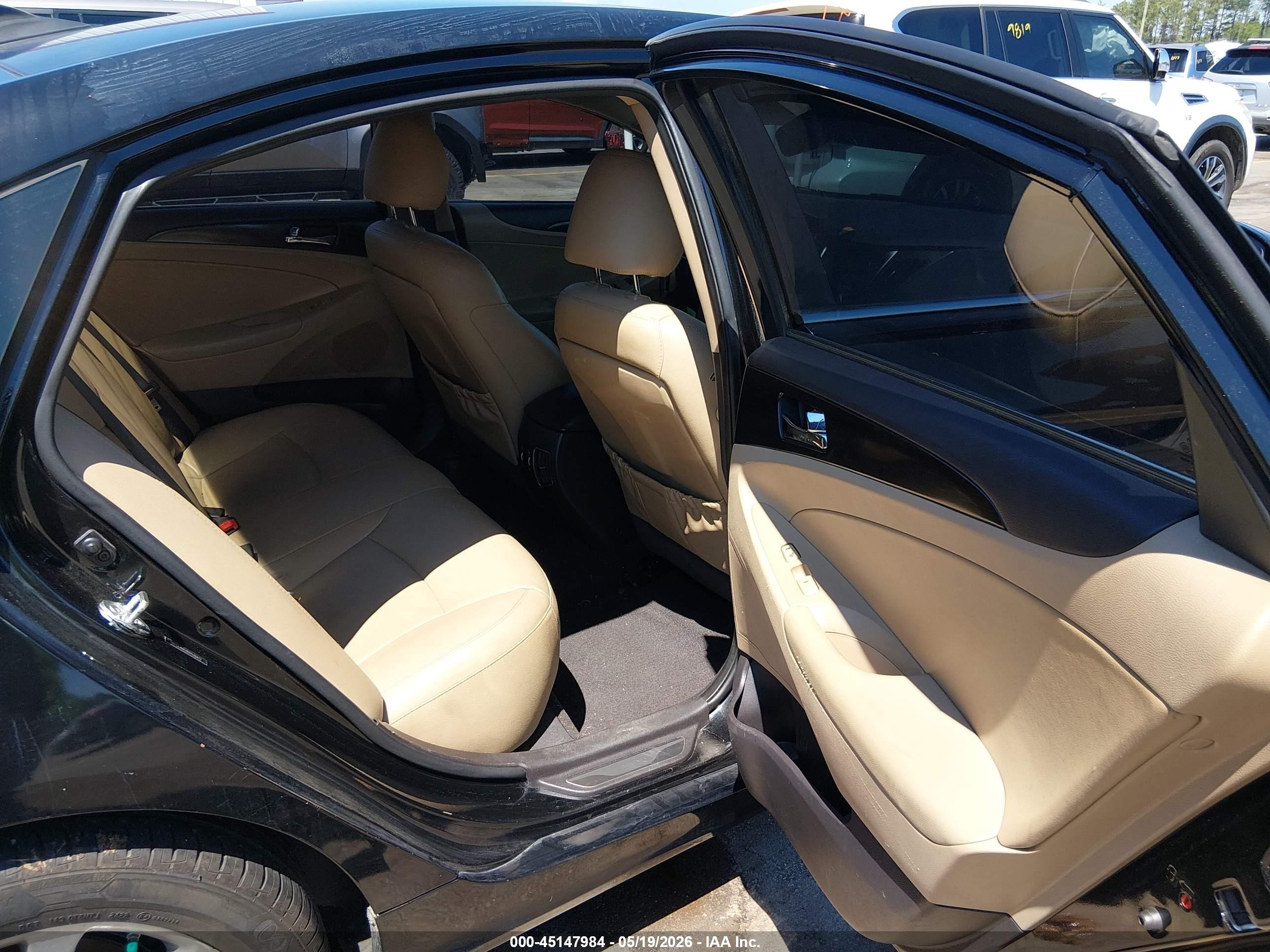 2013 Hyundai Sonata Limited Black vin: 5NPEC4AC0DH530412